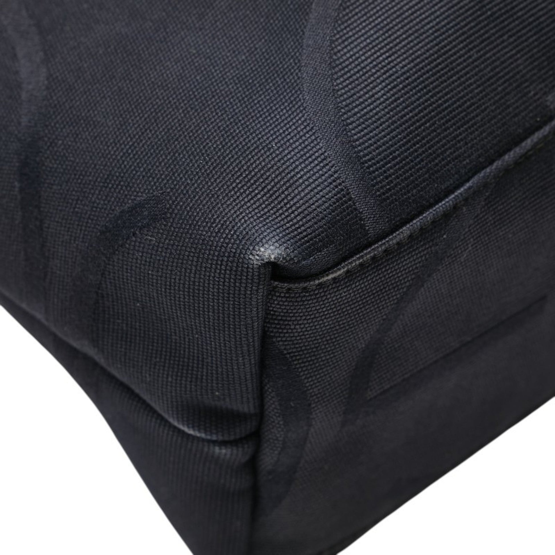 Gucci Black Canvas Tote Bag