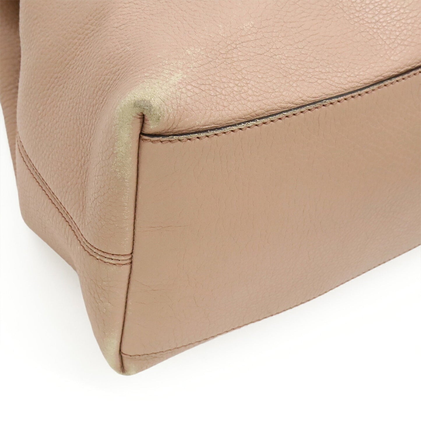 Gucci Pink Leather Shoulder Bag Tote Bag