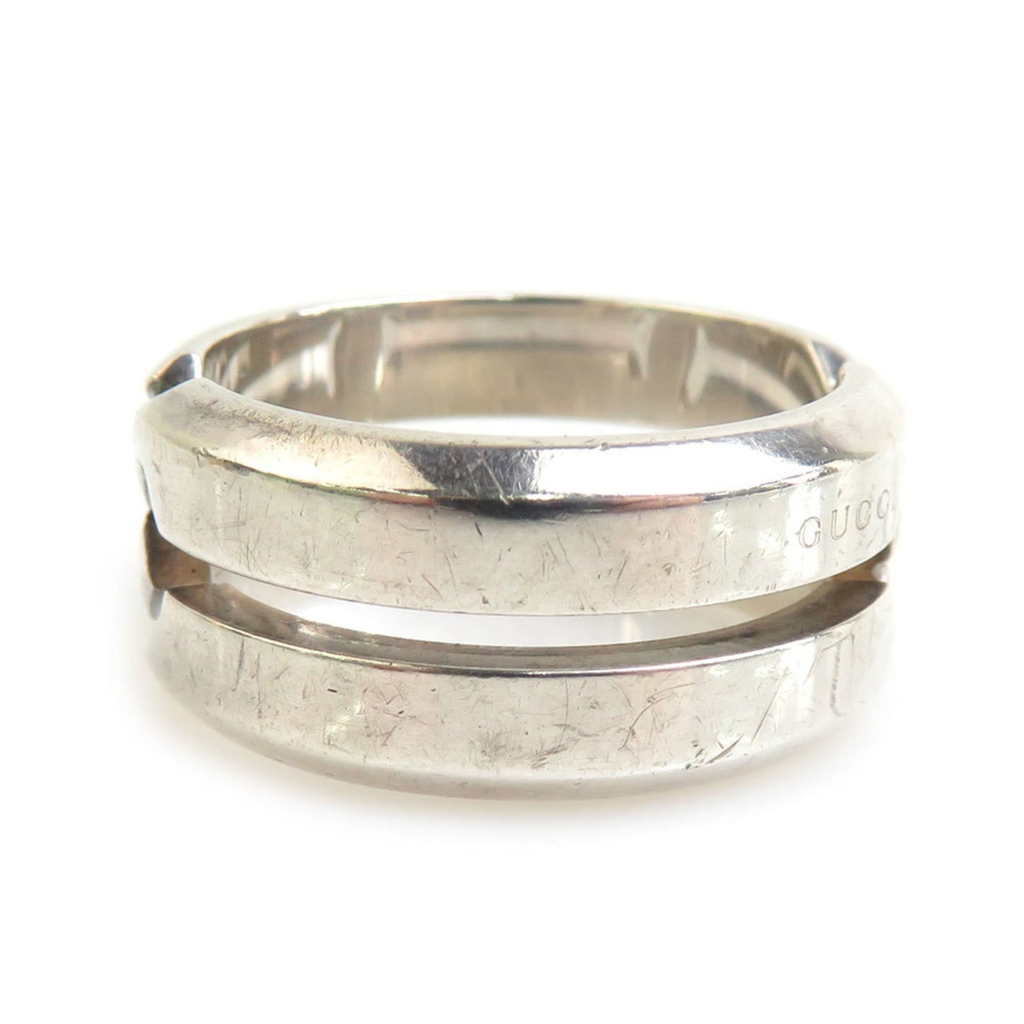 Gucci Silver Silver 925 Band Ring