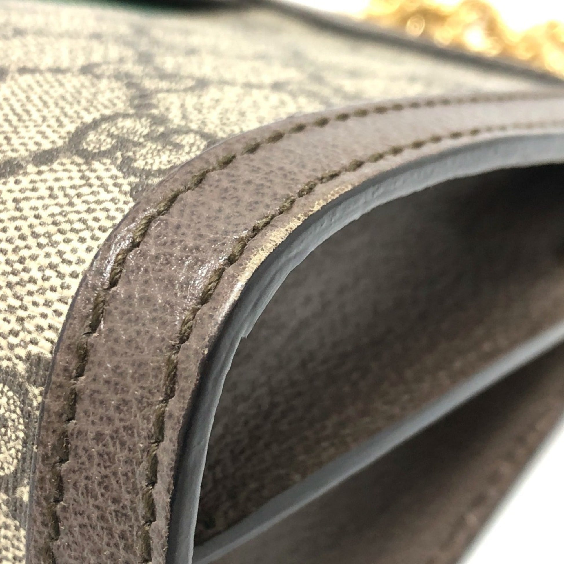 Gucci Brown Gg Supreme Shoulder Bag