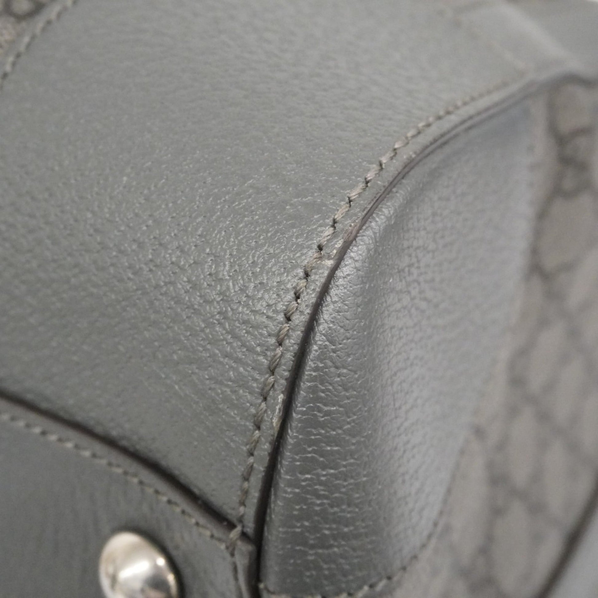 Gucci Gray Pvc Boston Bag