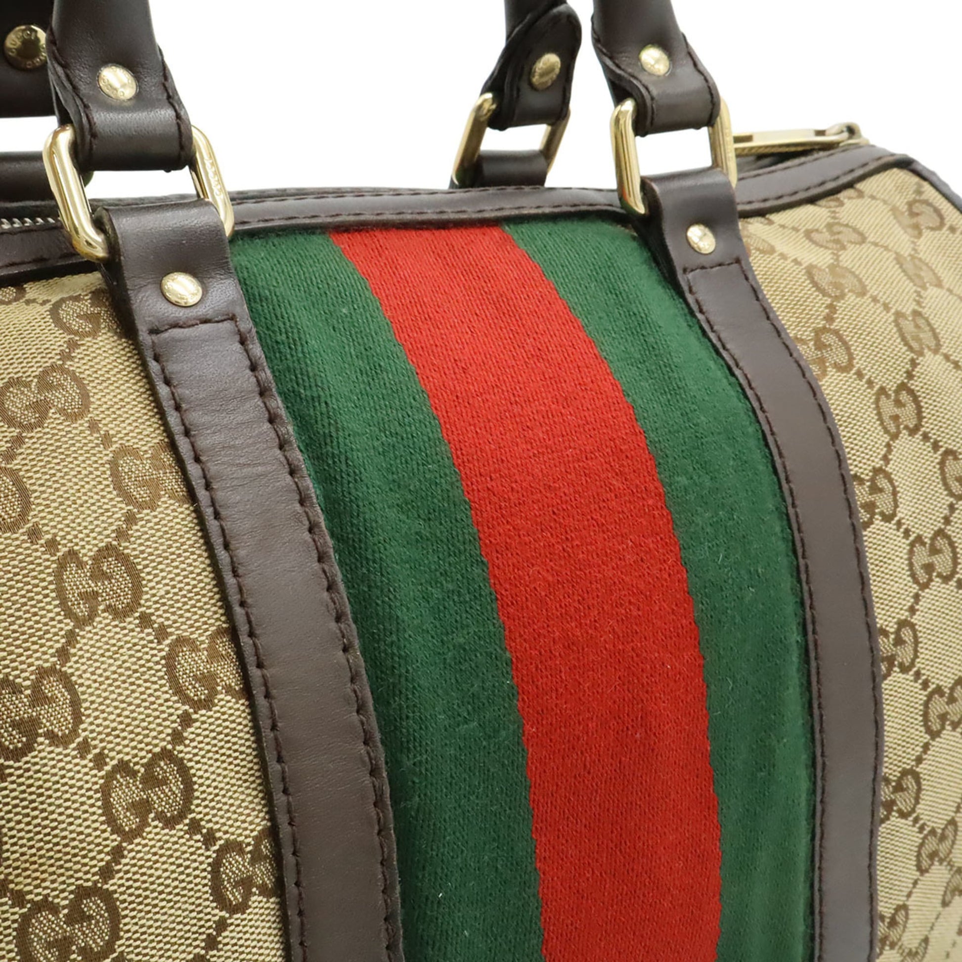 Gucci Beige Black Dark Brown Green Khaki Red Color Yellow Gg Canvas Handbag Shoulder Bag