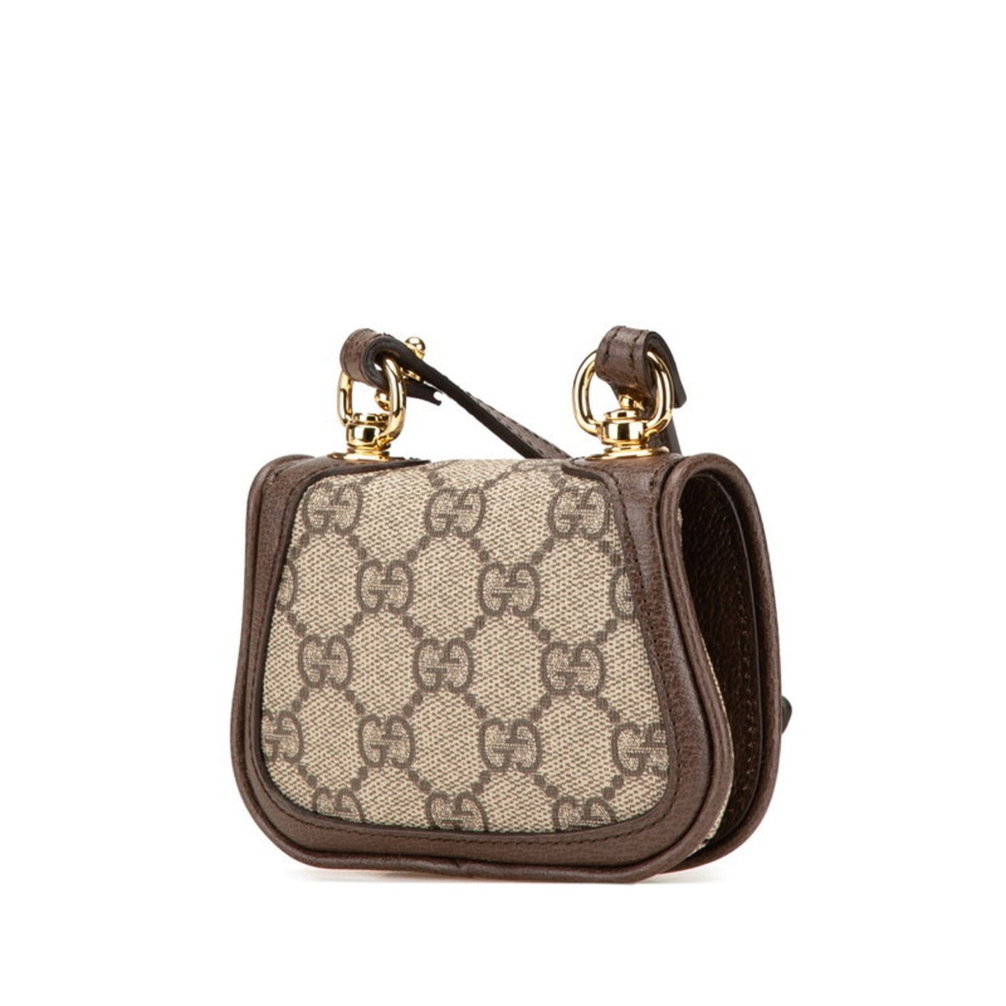 Gucci Brown Pvc Leather Shoulder Bag