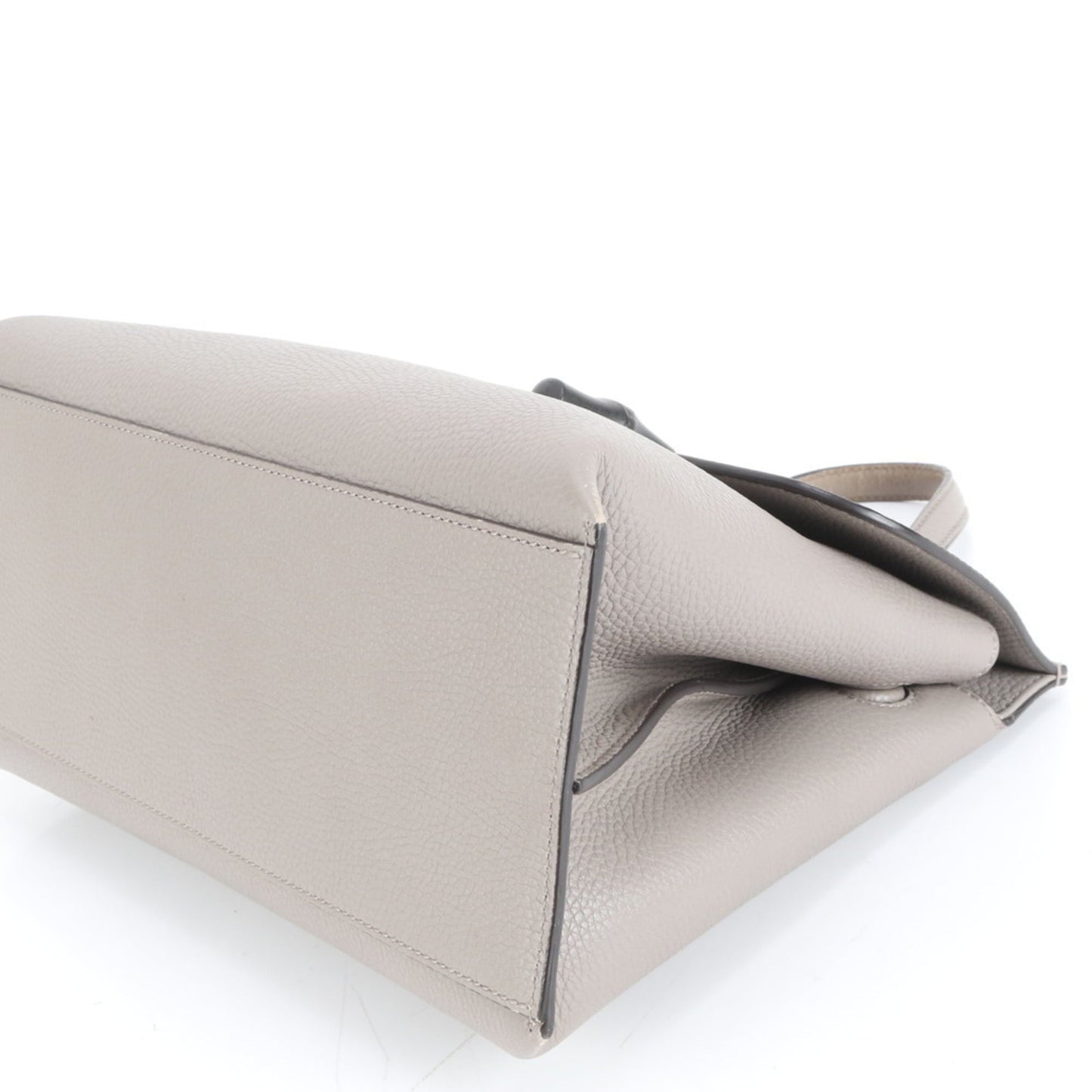 Gucci Gray Leather Handbag