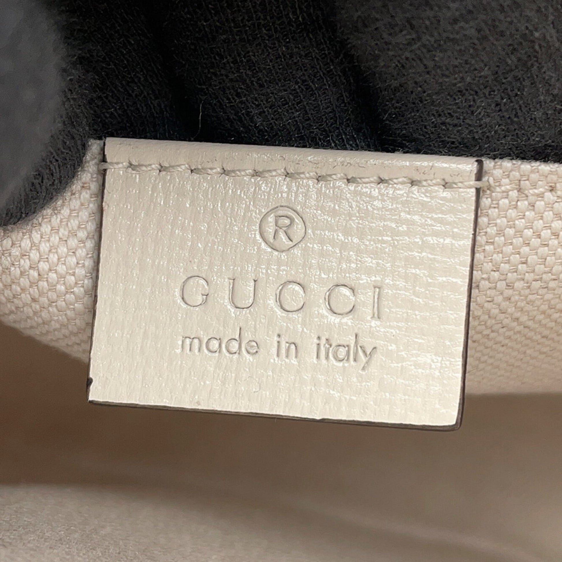 Gucci Horsebit Beige Ivory Gg Supreme Leather Handbag Shoulder Bag