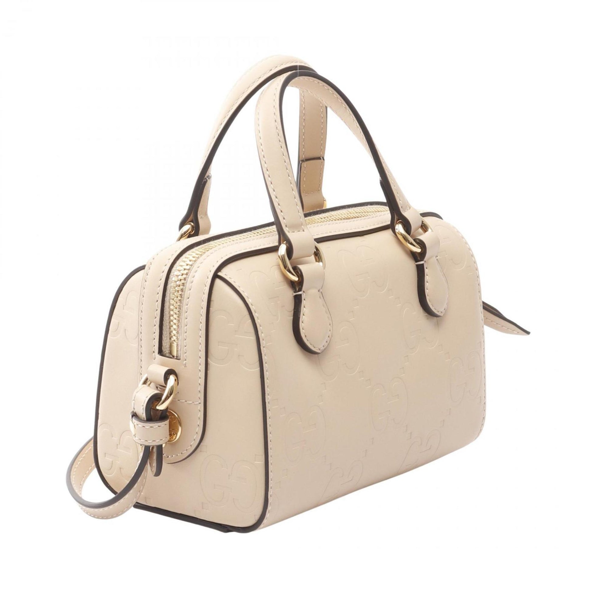 Gucci Beige Leather Handbag