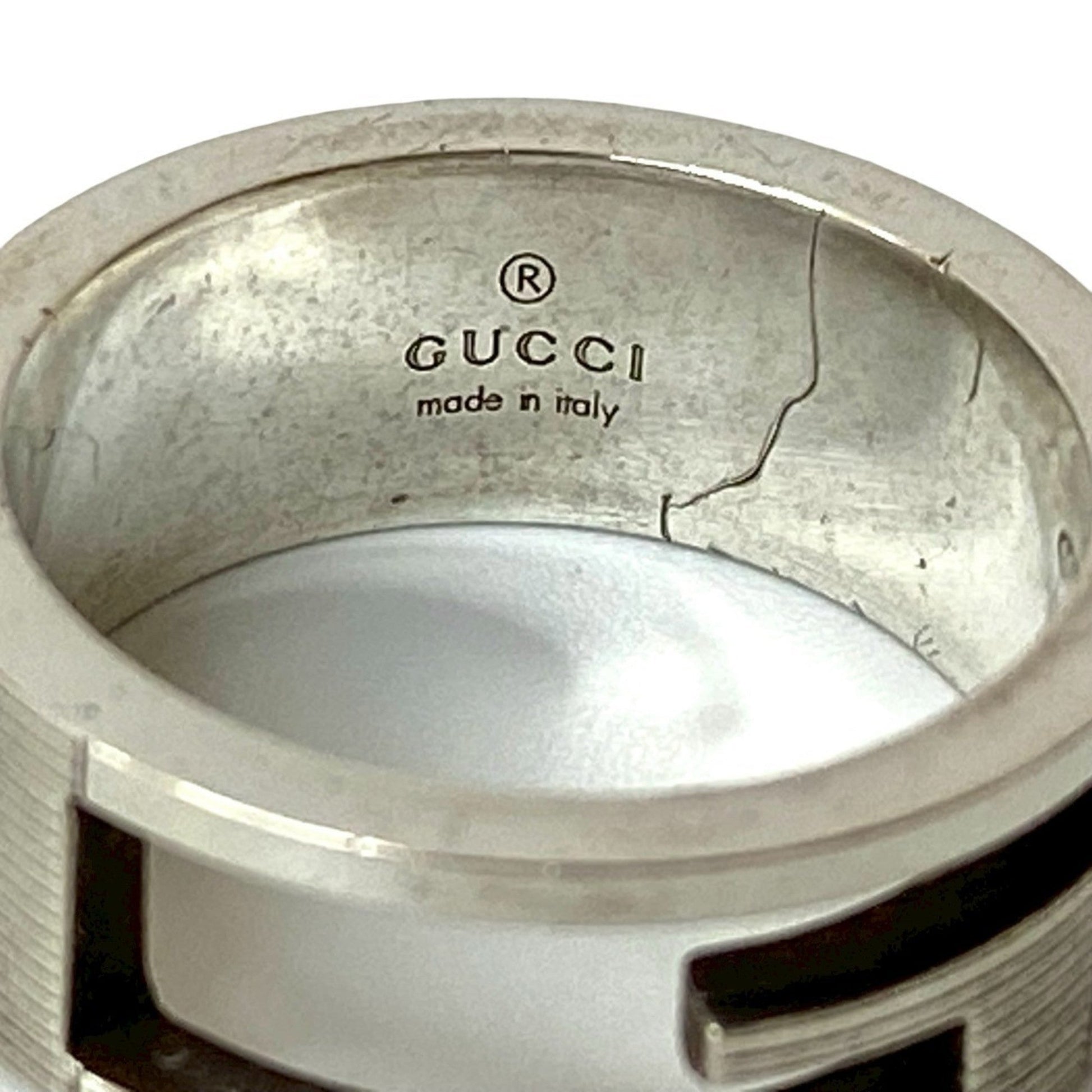 Gucci Silver Silver 925 Band Ring