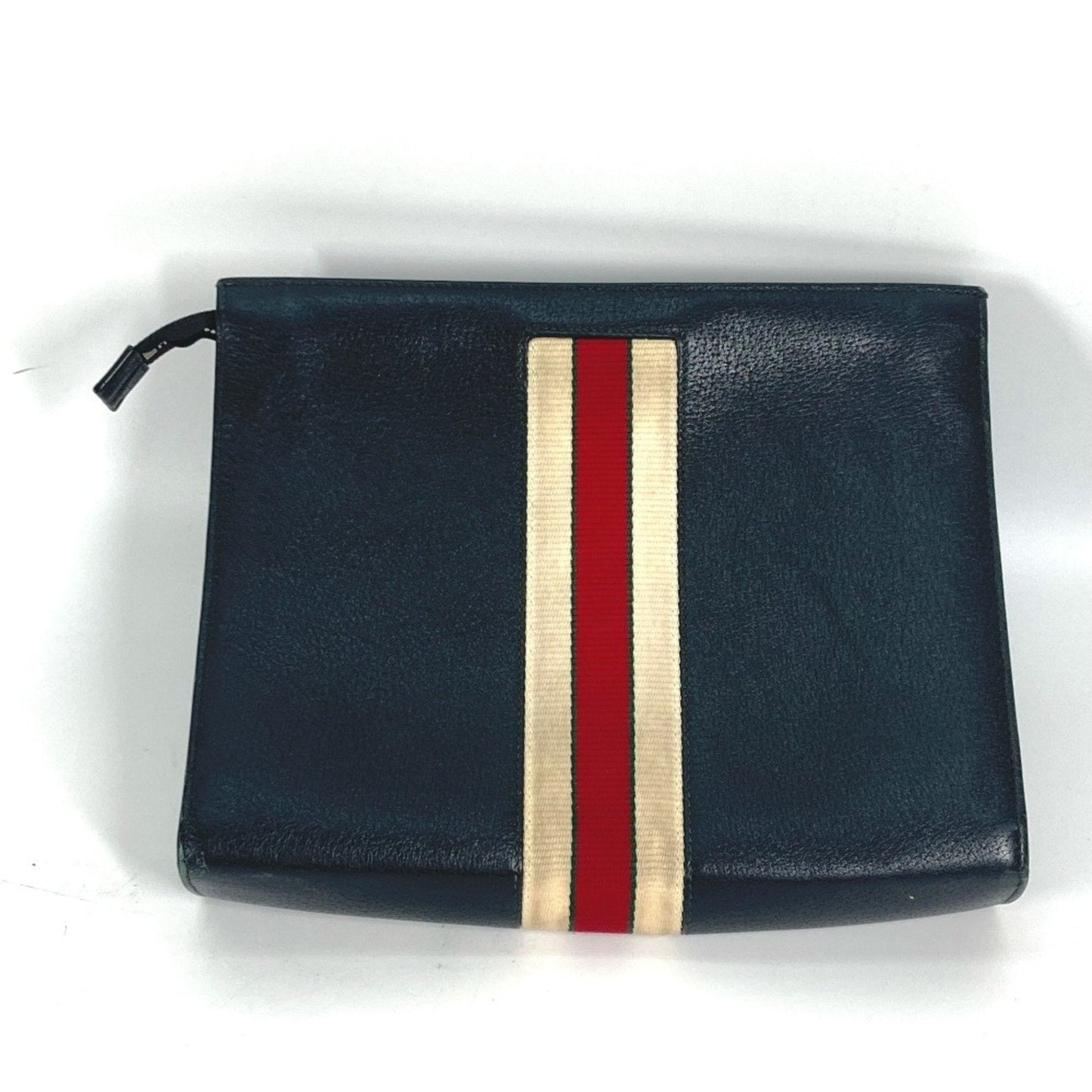 Gucci Black Leather Clutch Bag Pouch