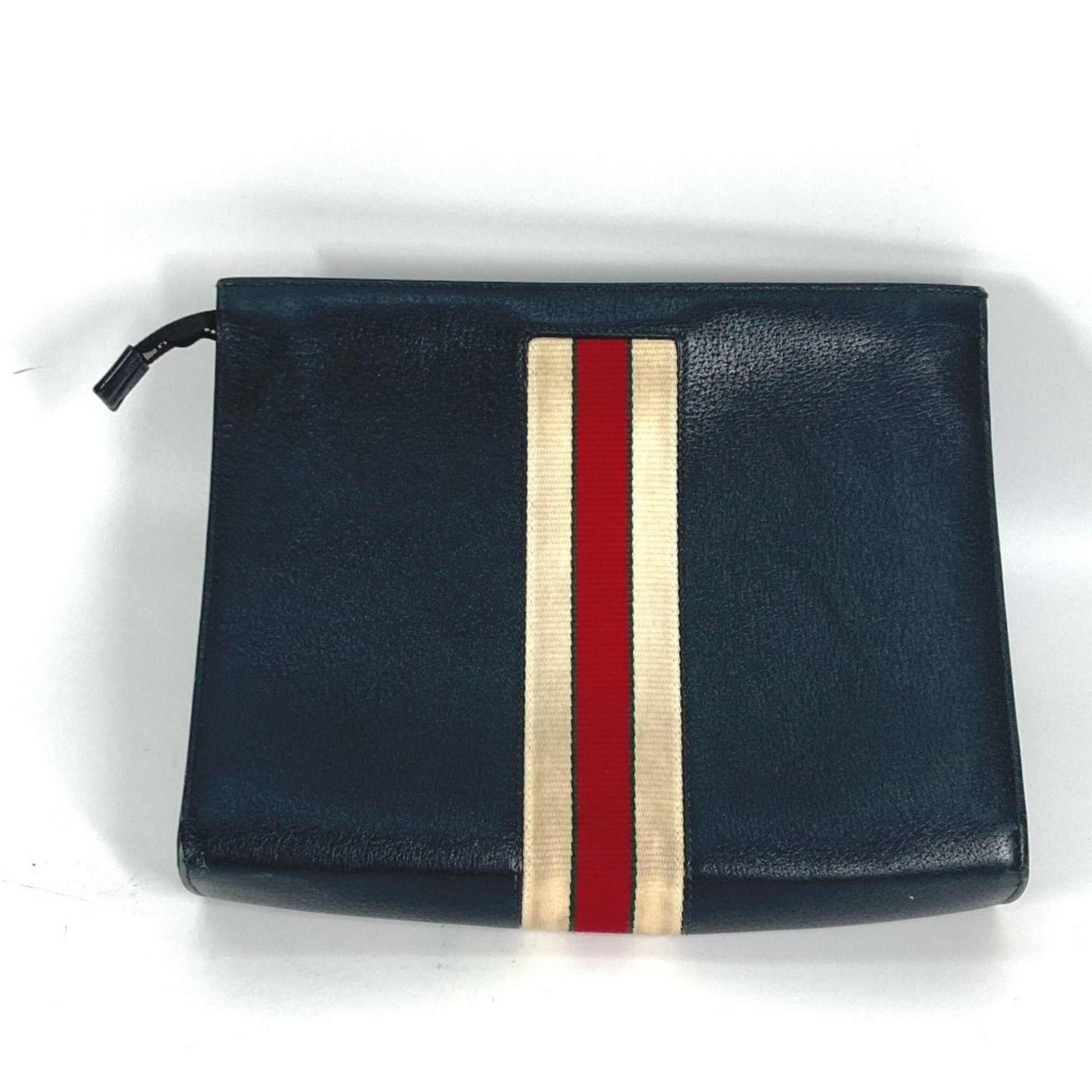 Gucci Black Leather Clutch Bag Pouch