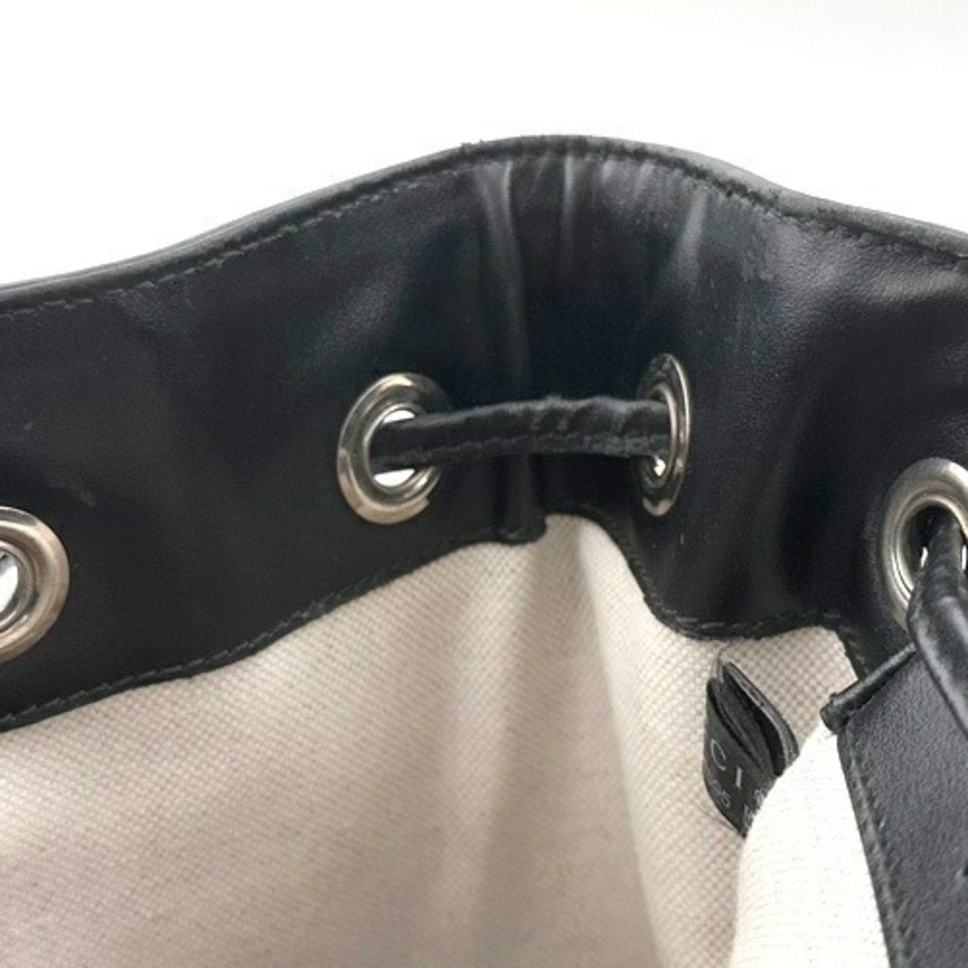 Gucci Black Leather Backpack