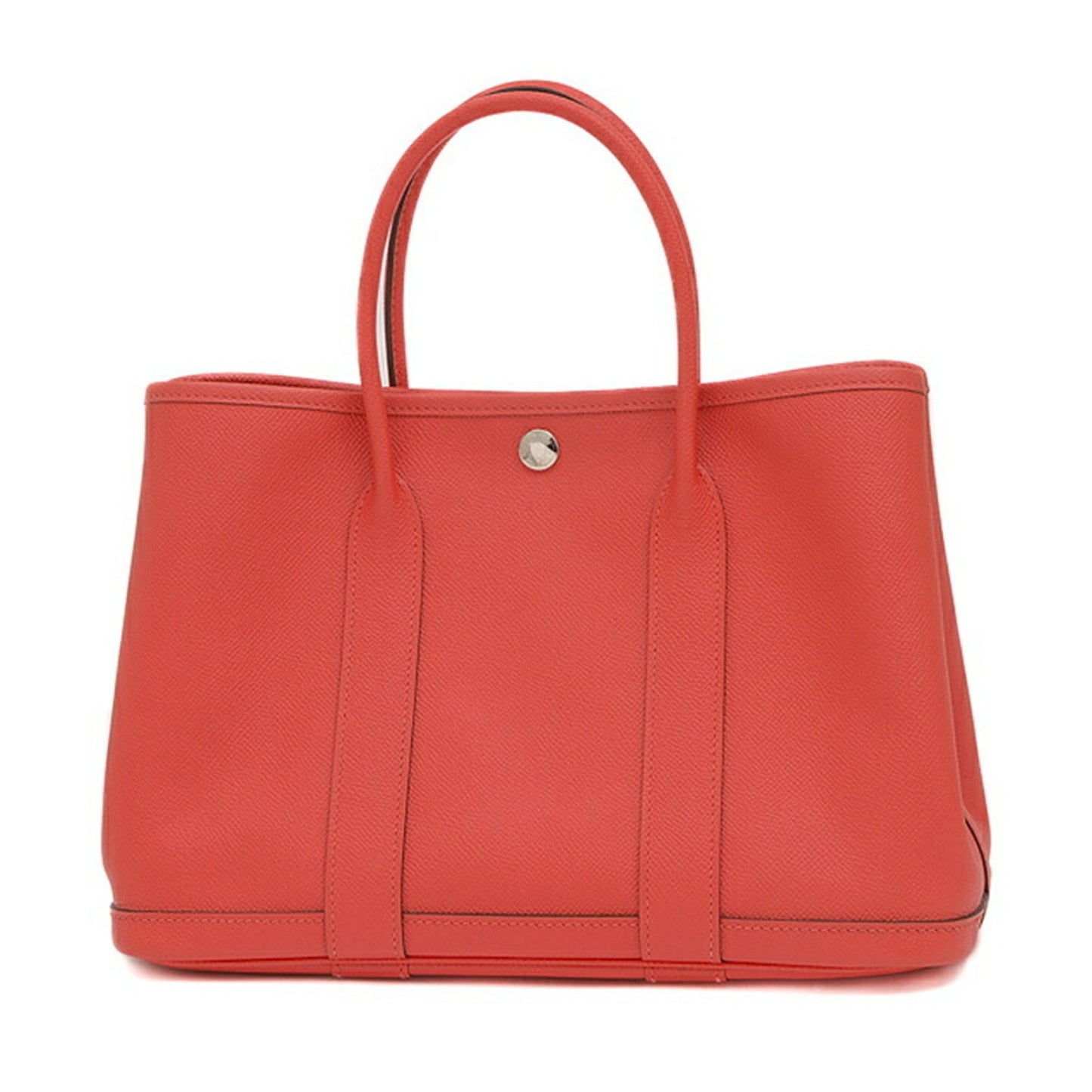 Hermes Rose Jaipur Epsom Handbag Tote Bag Leather