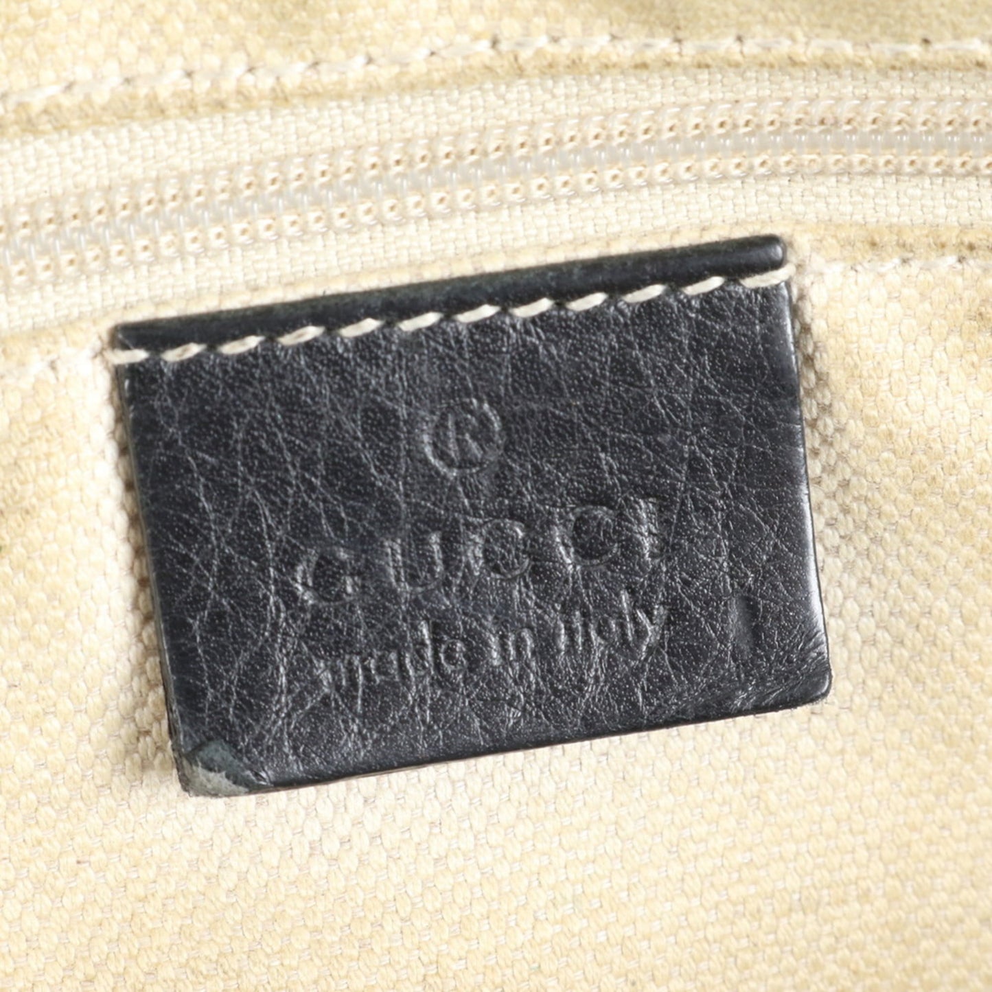 Gucci Black Leather Shoulder Bag