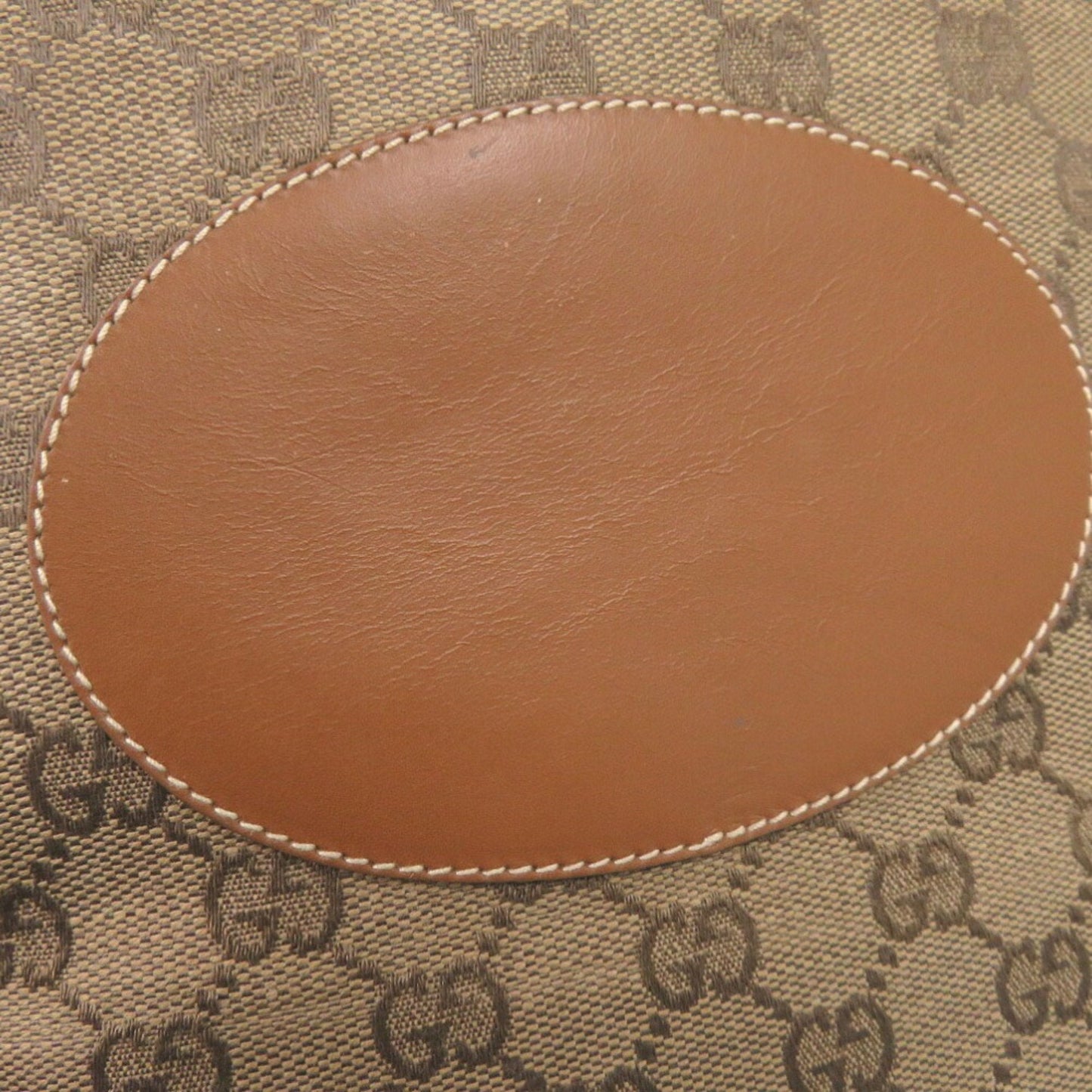 Gucci Beige Gg Canvas Tote Bag