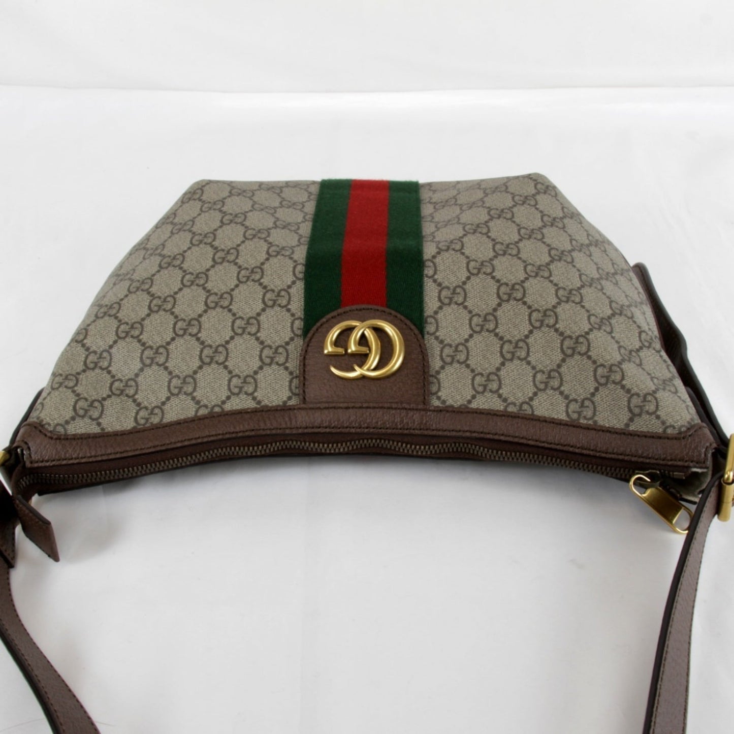 Gucci Ophidia Brown Gg Supreme Shoulder Bag