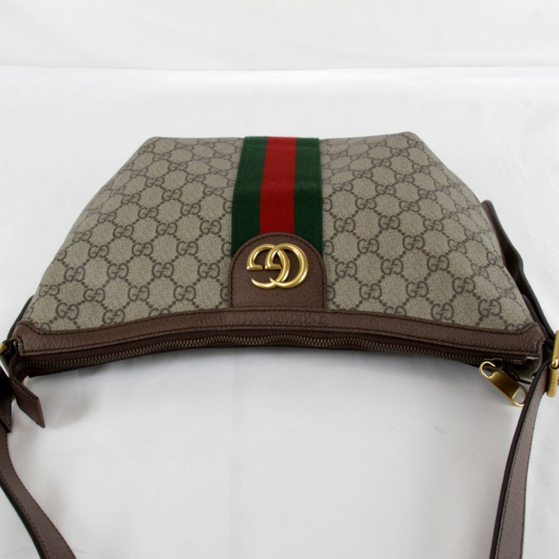 Gucci Ophidia Brown Gg Supreme Shoulder Bag