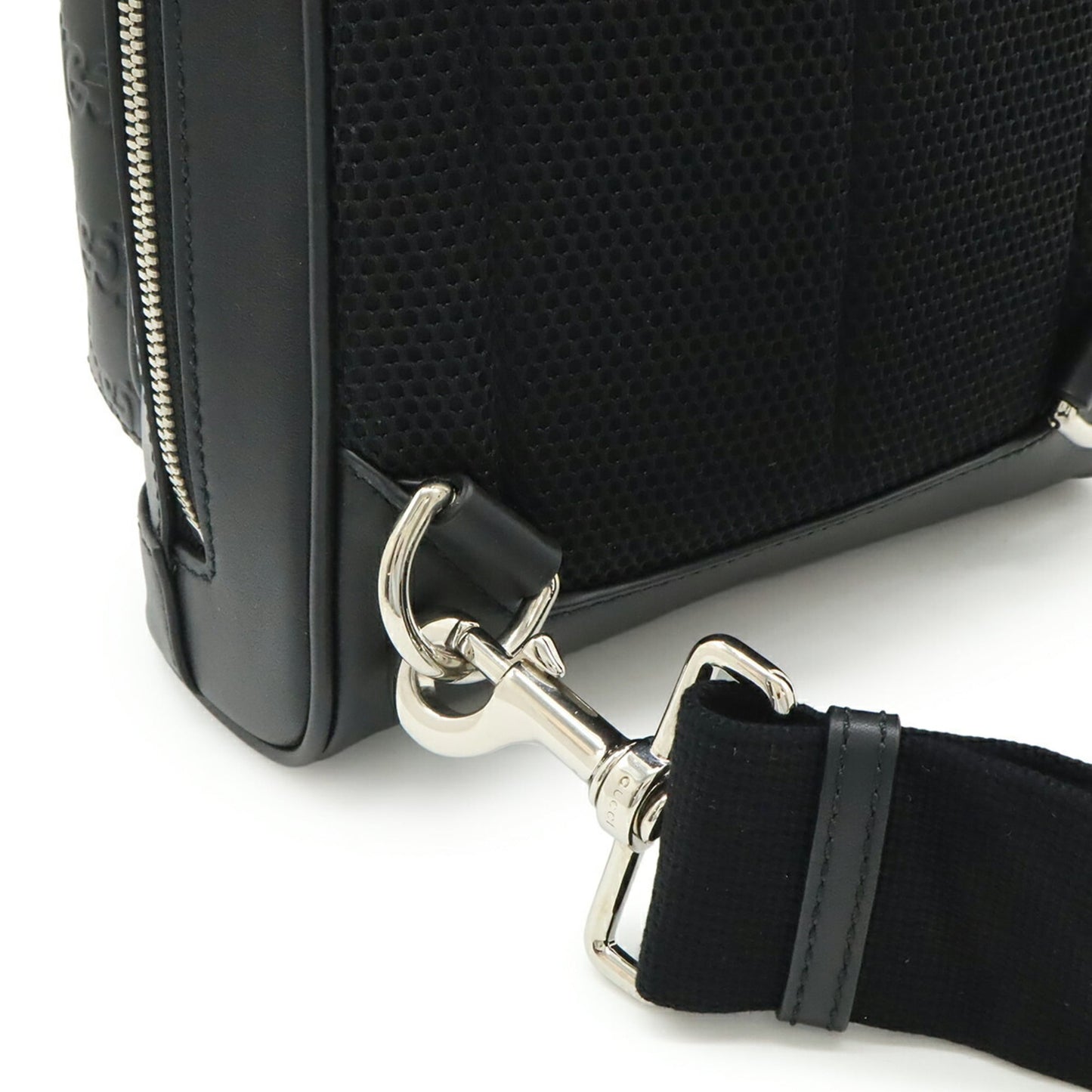 Gucci Black Leather Shoulder Bag