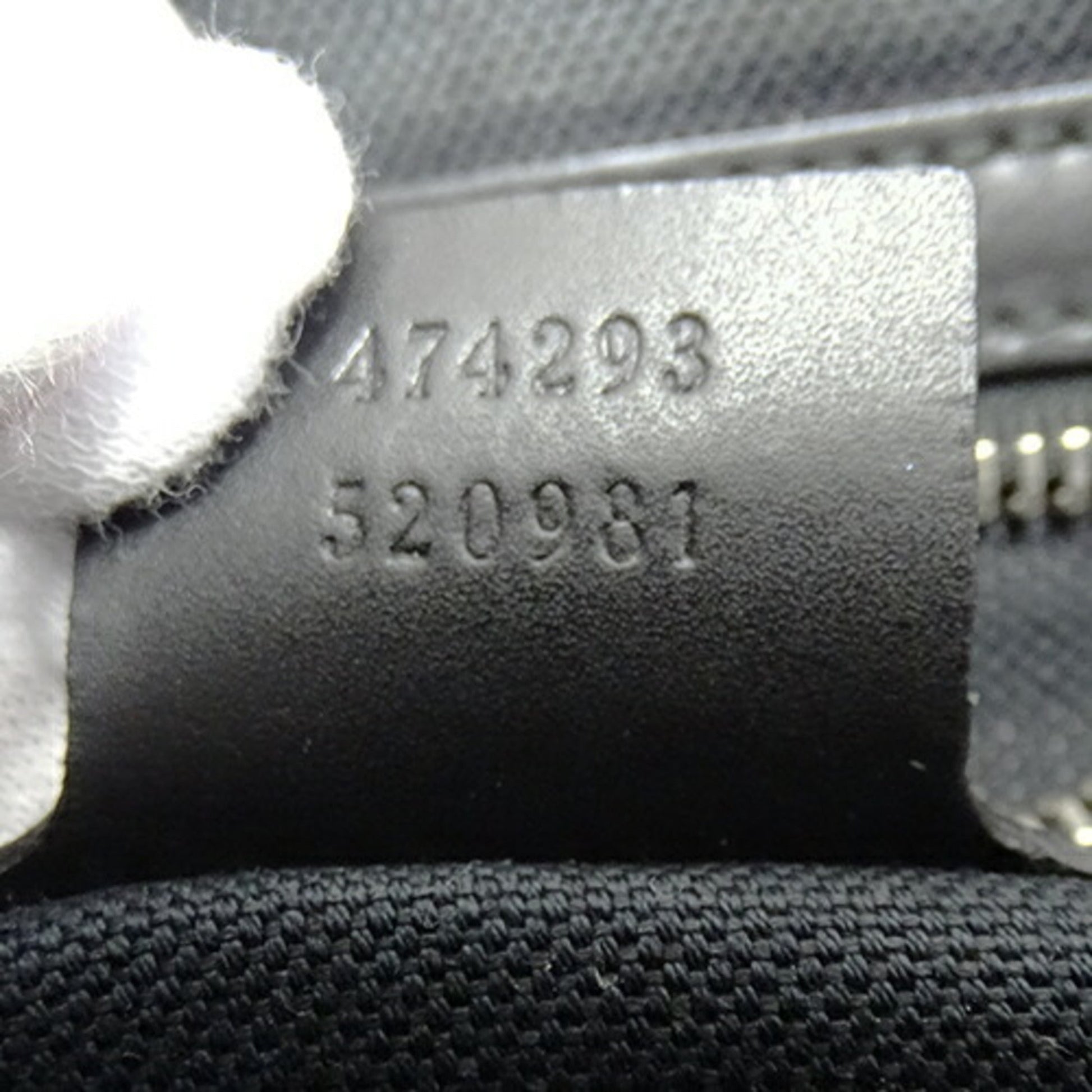 Gucci Black Gg Supreme Sling Bag