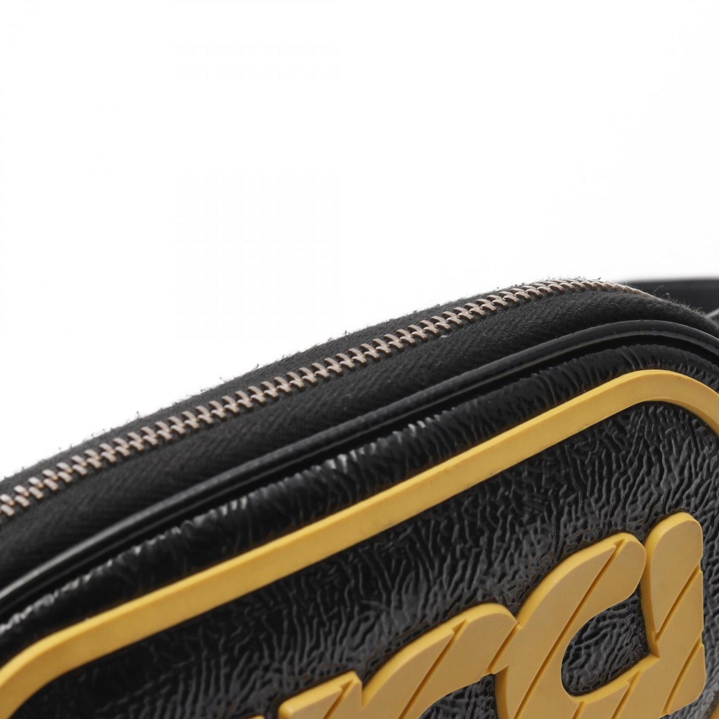 Gucci Black Patent Leather Fanny Pack Sling Bag