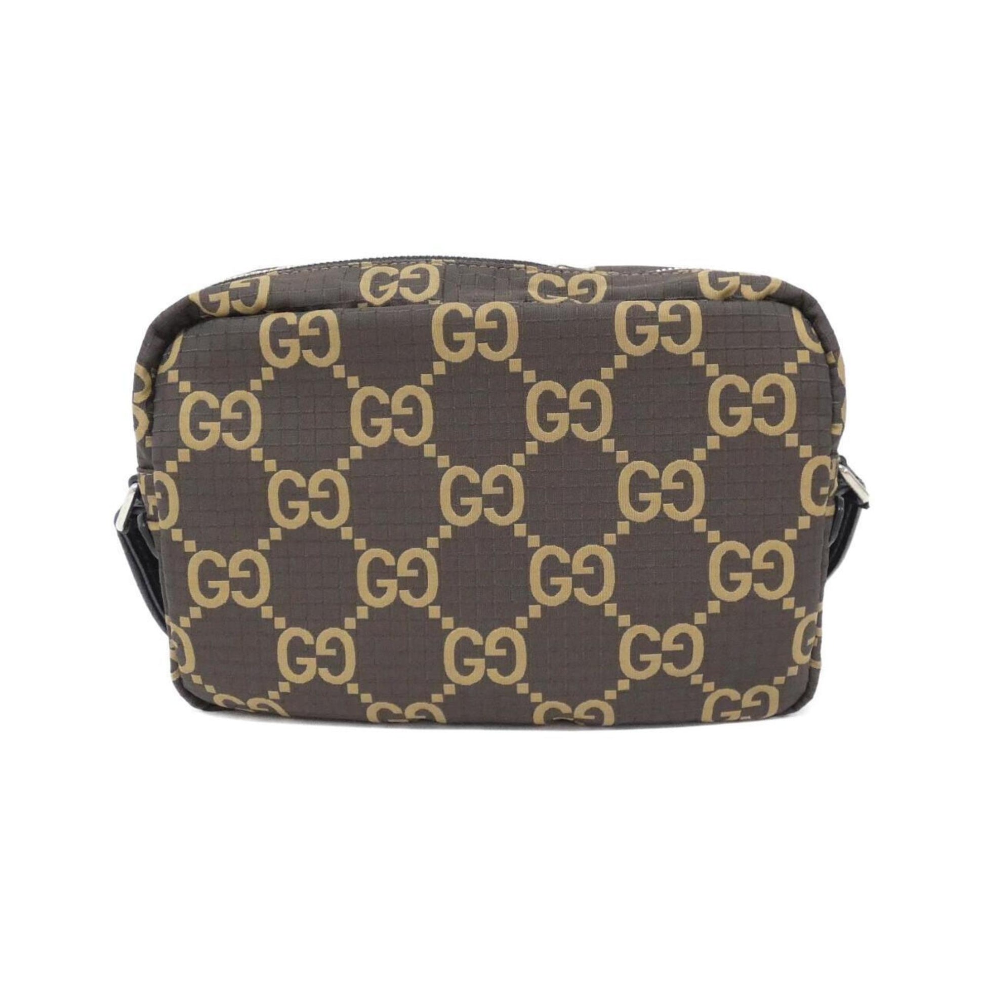 Gucci Beige Polyester Shoulder Bag