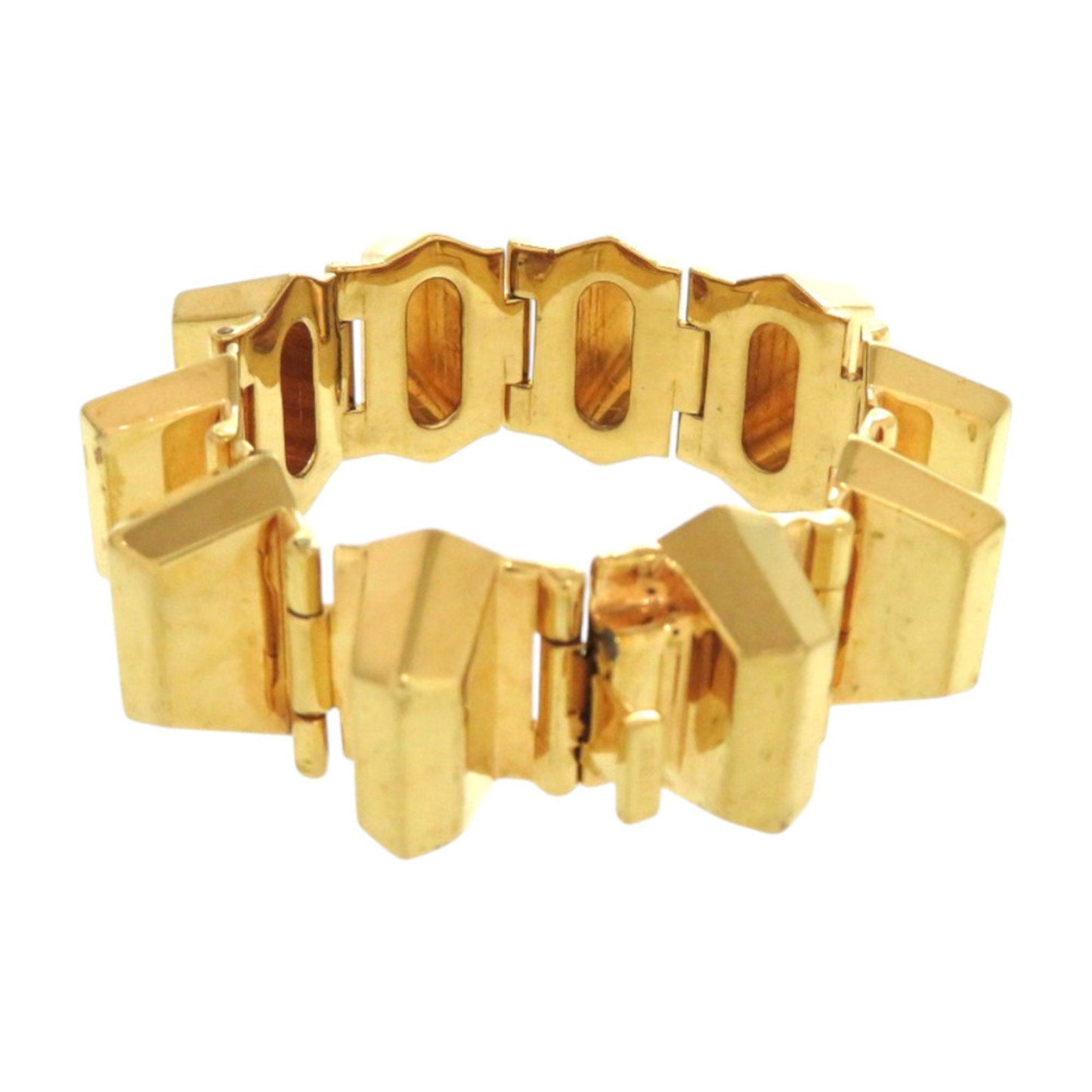 Gucci Gold Brass Charm Bracelet