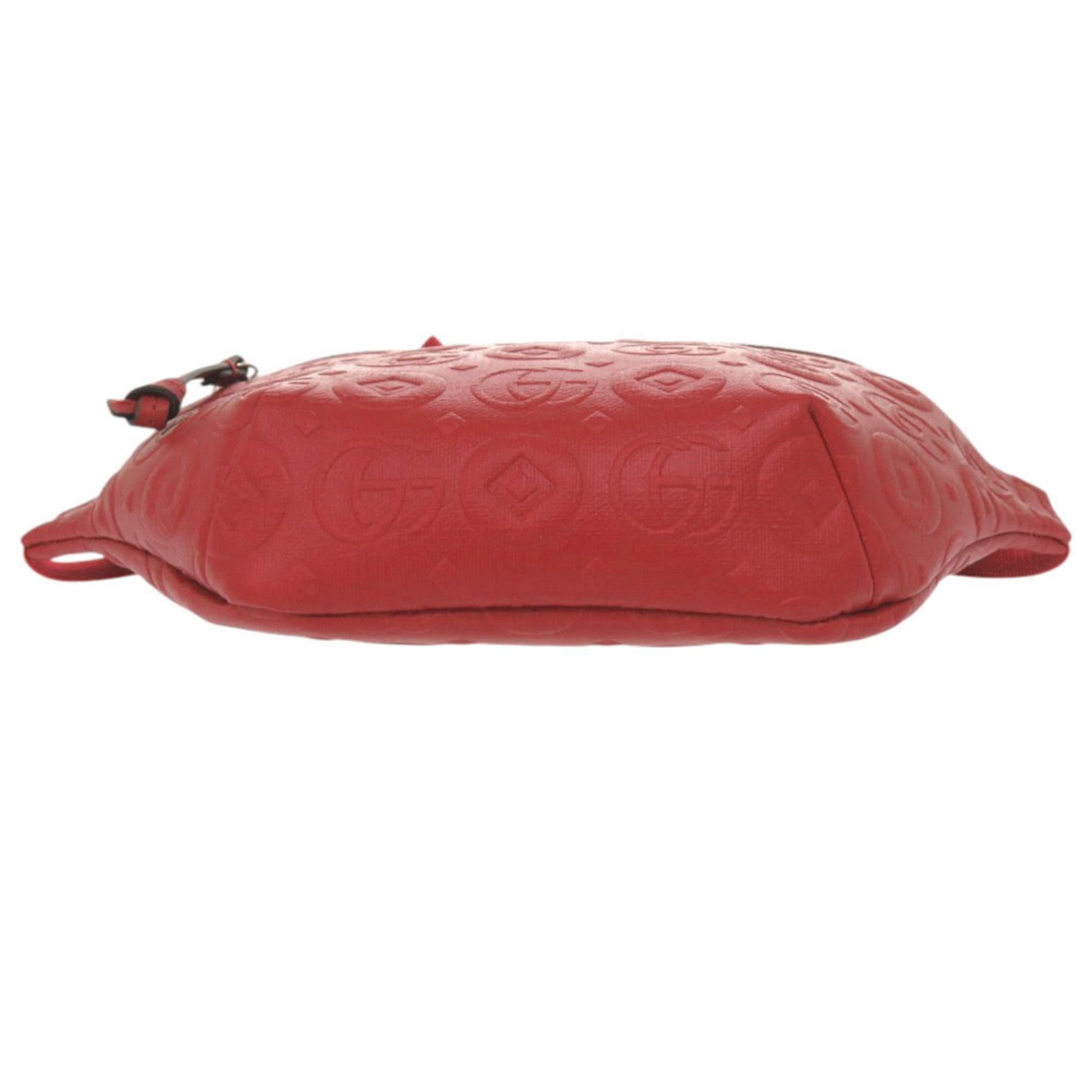 Gucci Red Color Leather Sling Bag