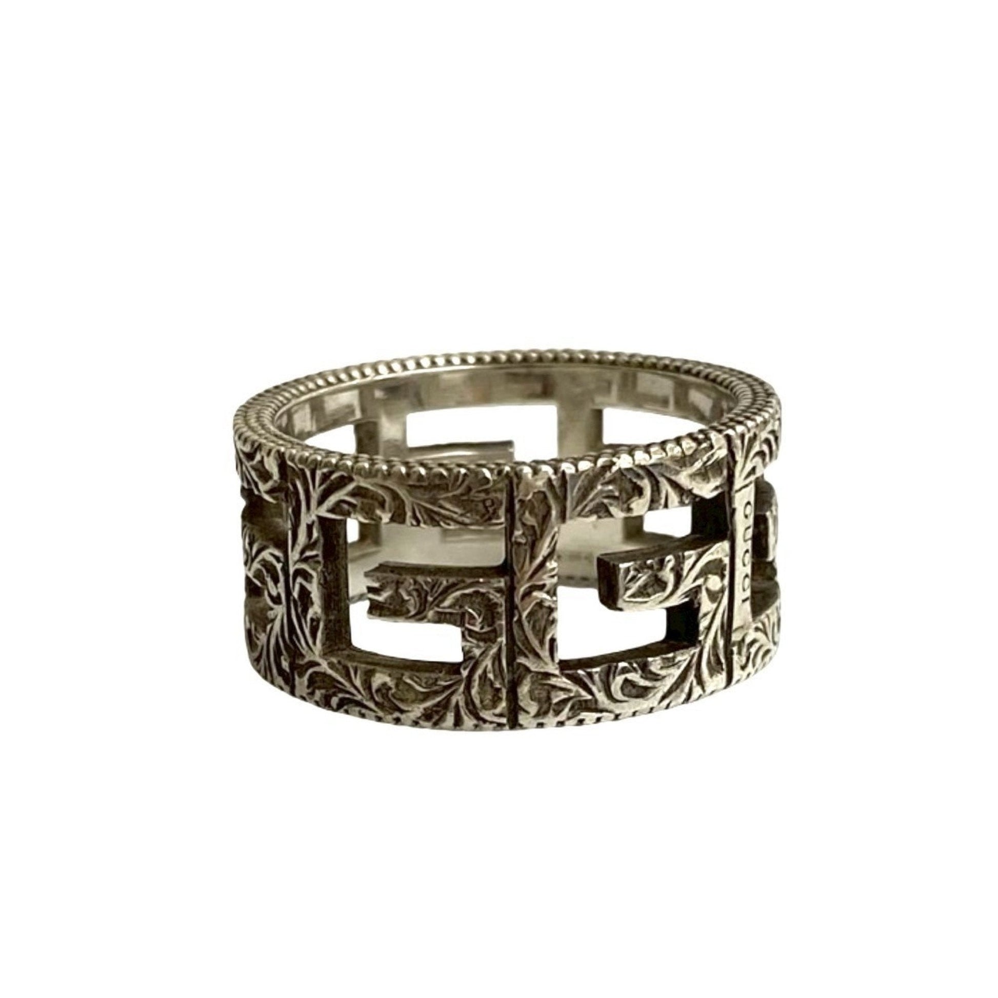 Gucci Silver Silver 925 Band Ring