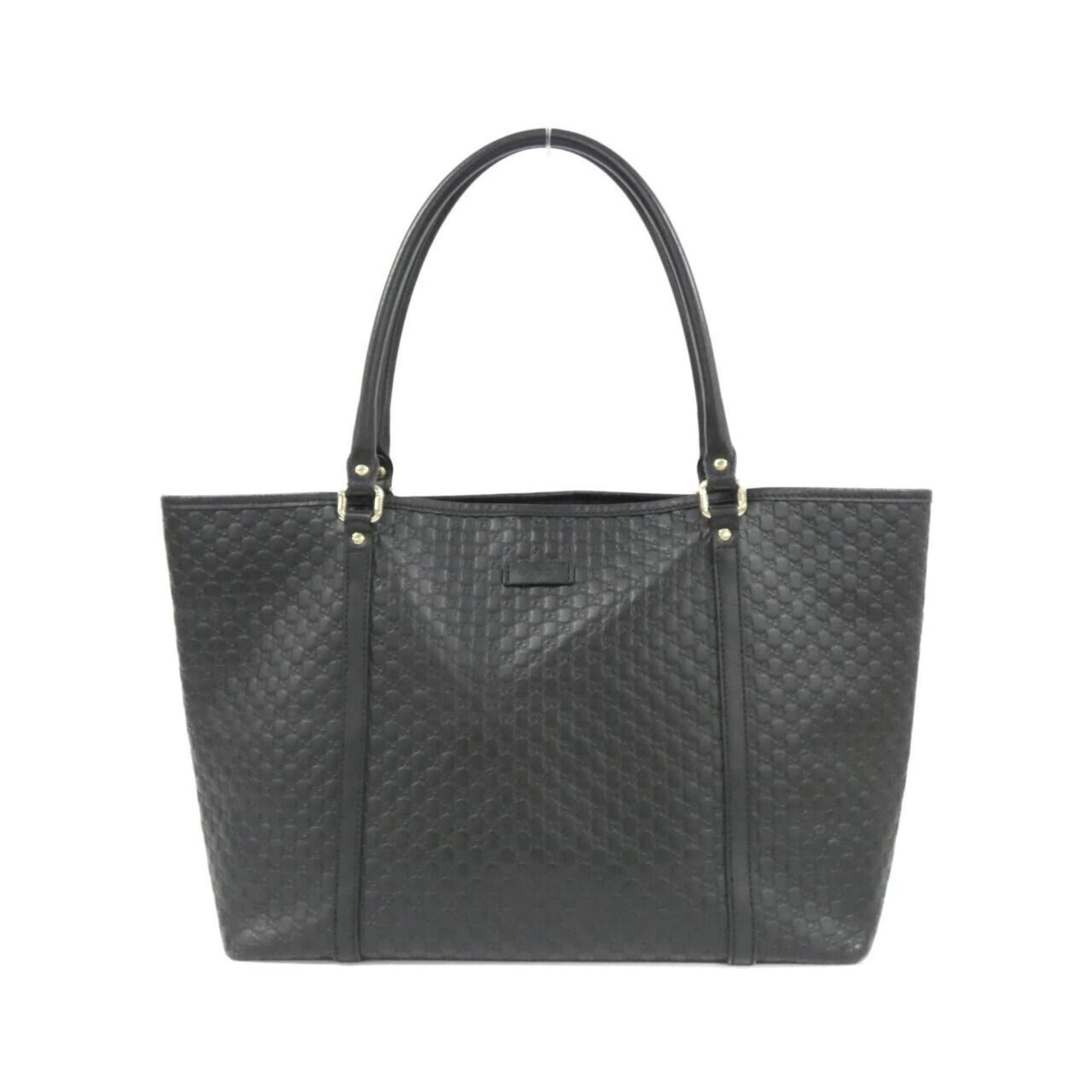 Gucci Microguccissima Black Micro Gg Leather Leather Handbag