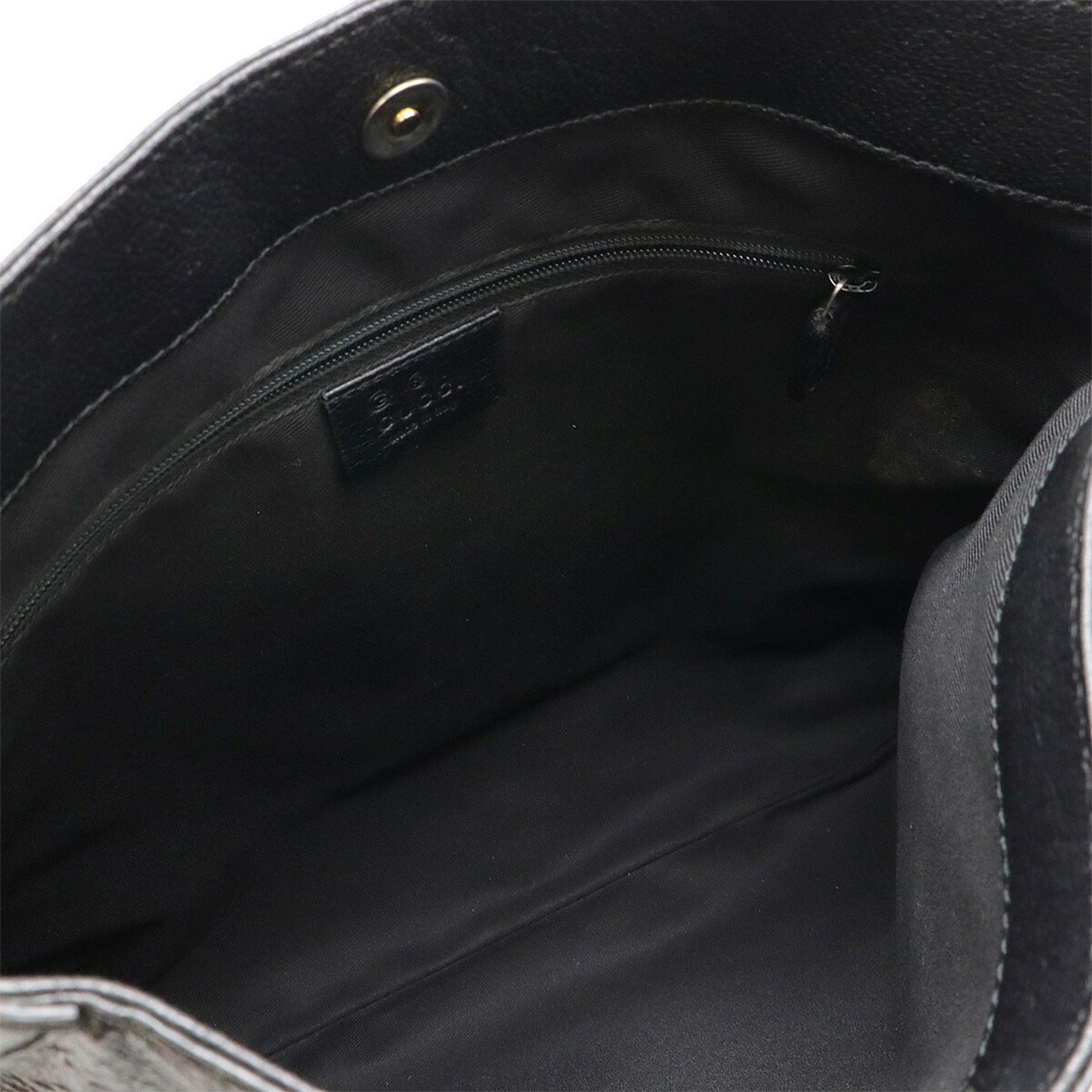 Gucci Black Leather Shoulder Bag