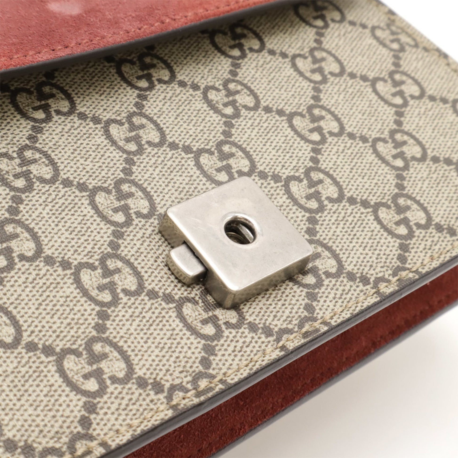 Gucci Gg Blooms Beige Pink Multi-Color Coated Canvas Shoulder Bag