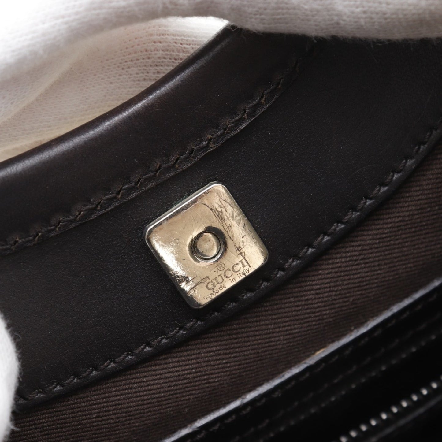 Gucci Brown Gg Canvas Shoulder Bag