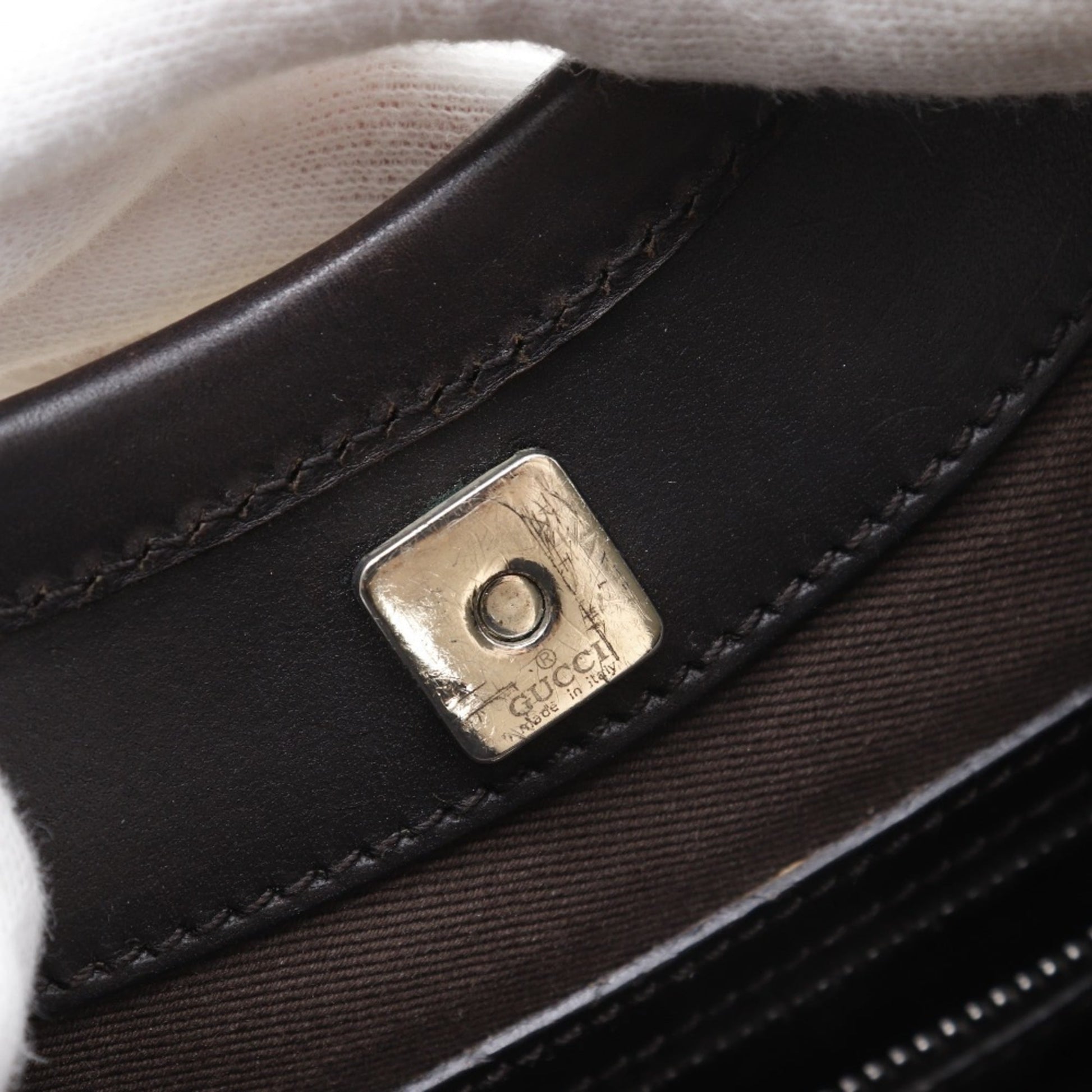 Gucci Brown Gg Canvas Shoulder Bag