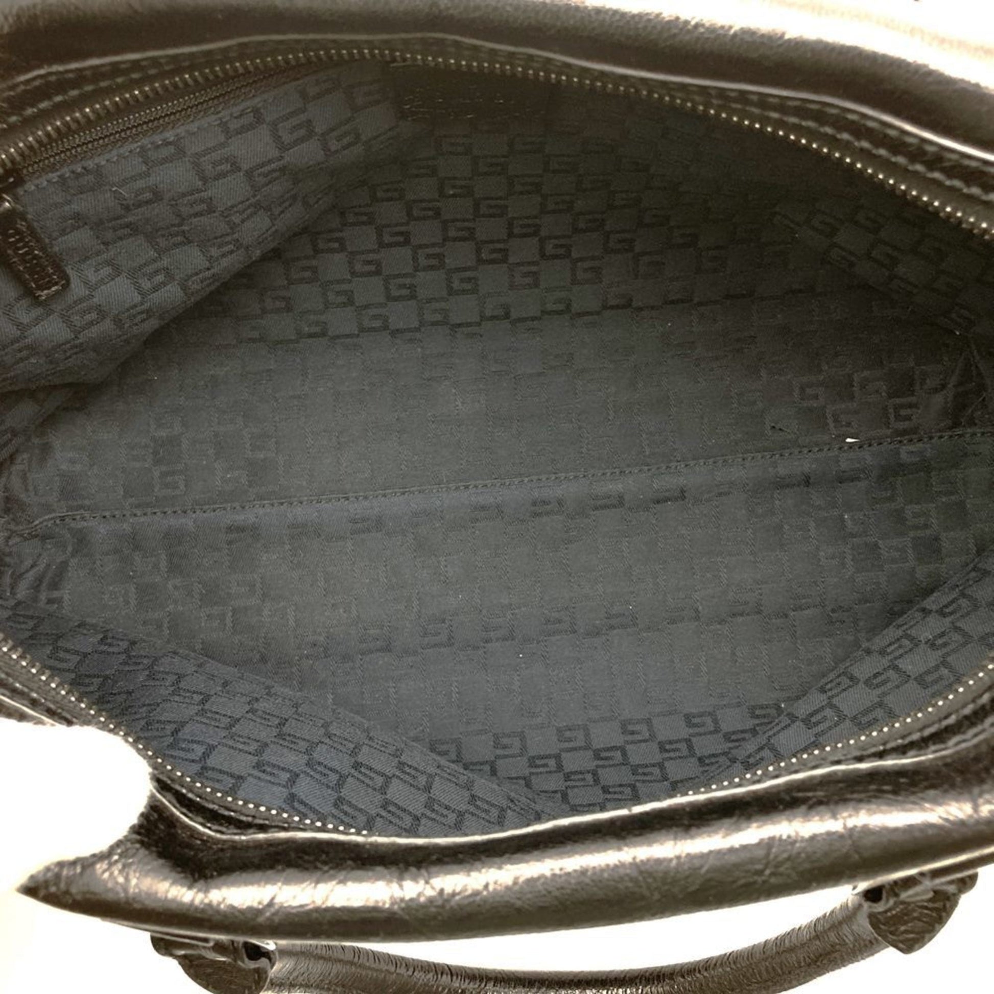 Gucci Black Leather Handbag