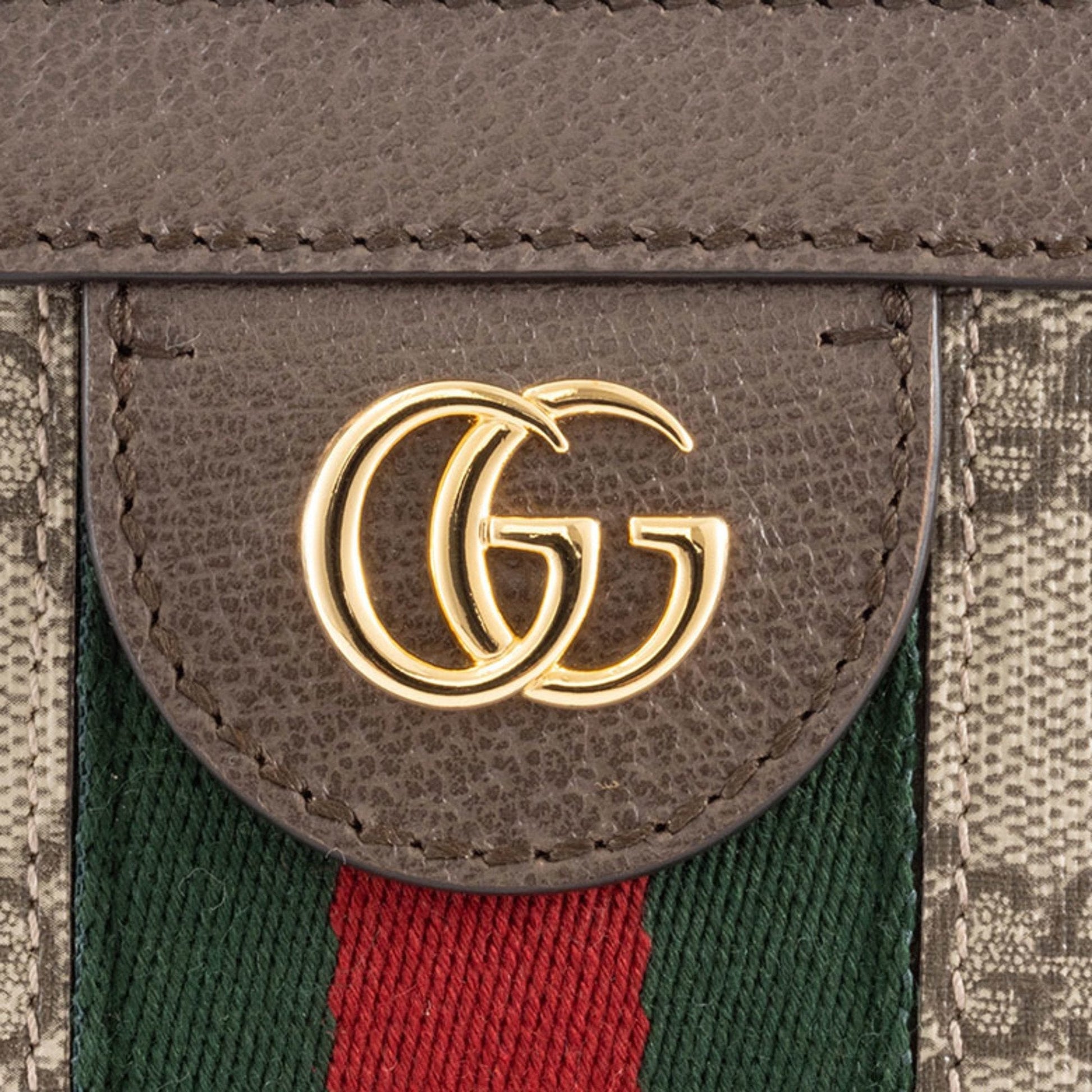 Gucci Ophidia Beige Brown Gg Supreme Shoulder Bag