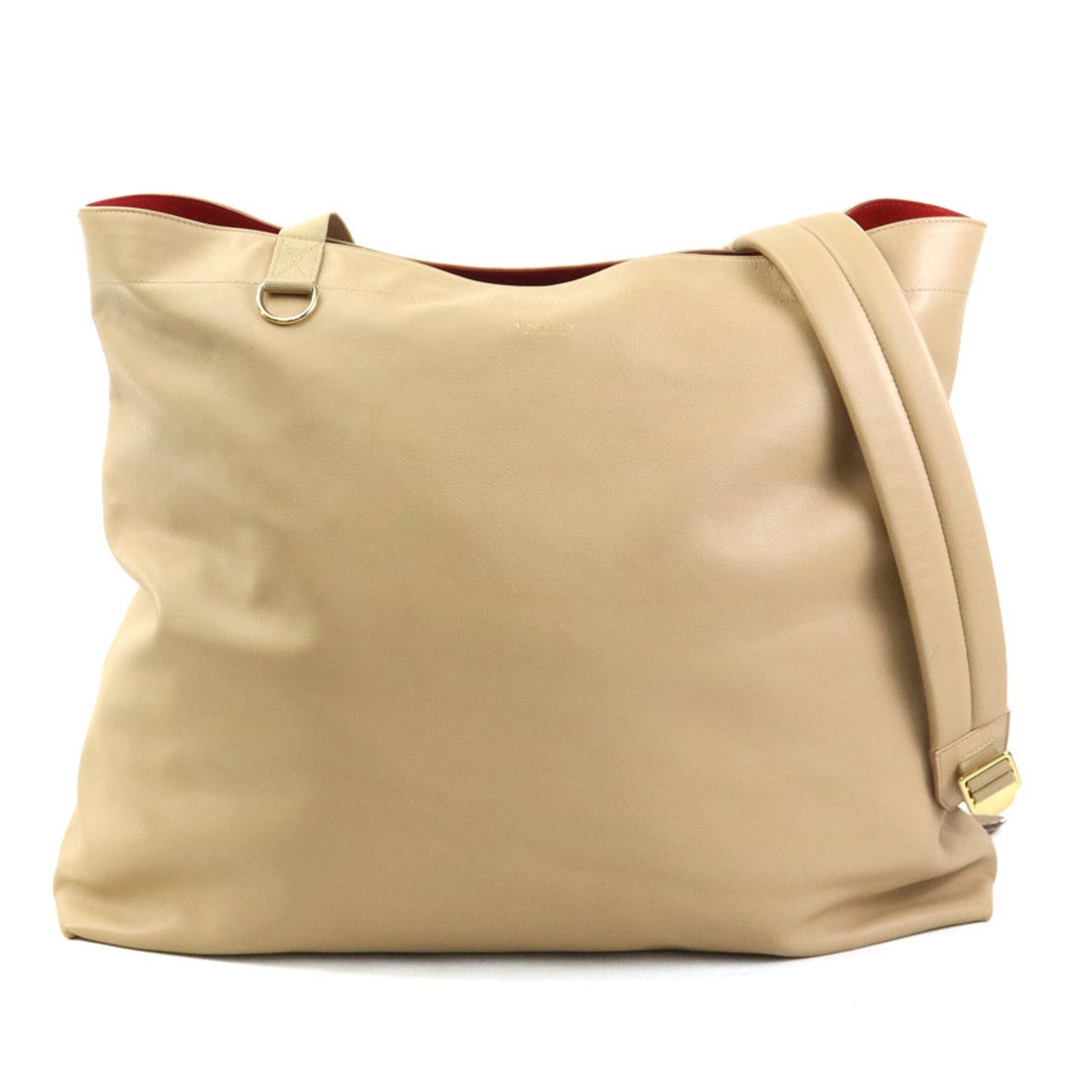 Burberry Shoulder Bag Leather Beige Shoulder Bag 10