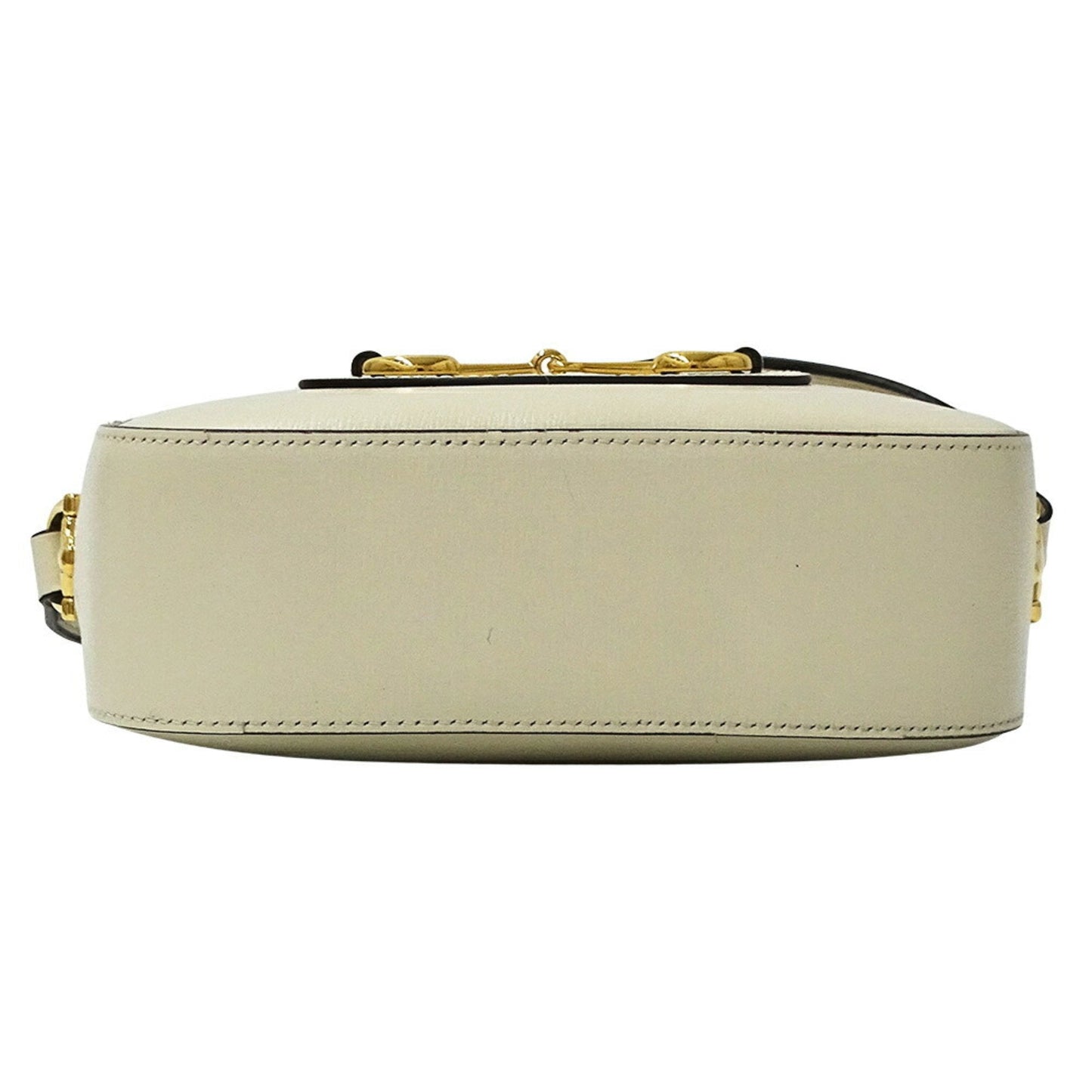 Gucci White Leather Shoulder Bag