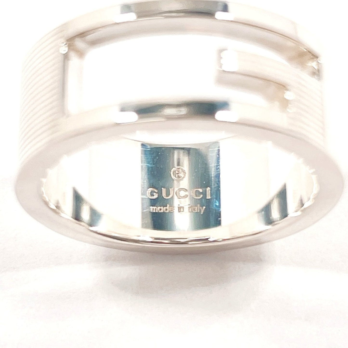 Gucci Silver Silver 925 Band Ring