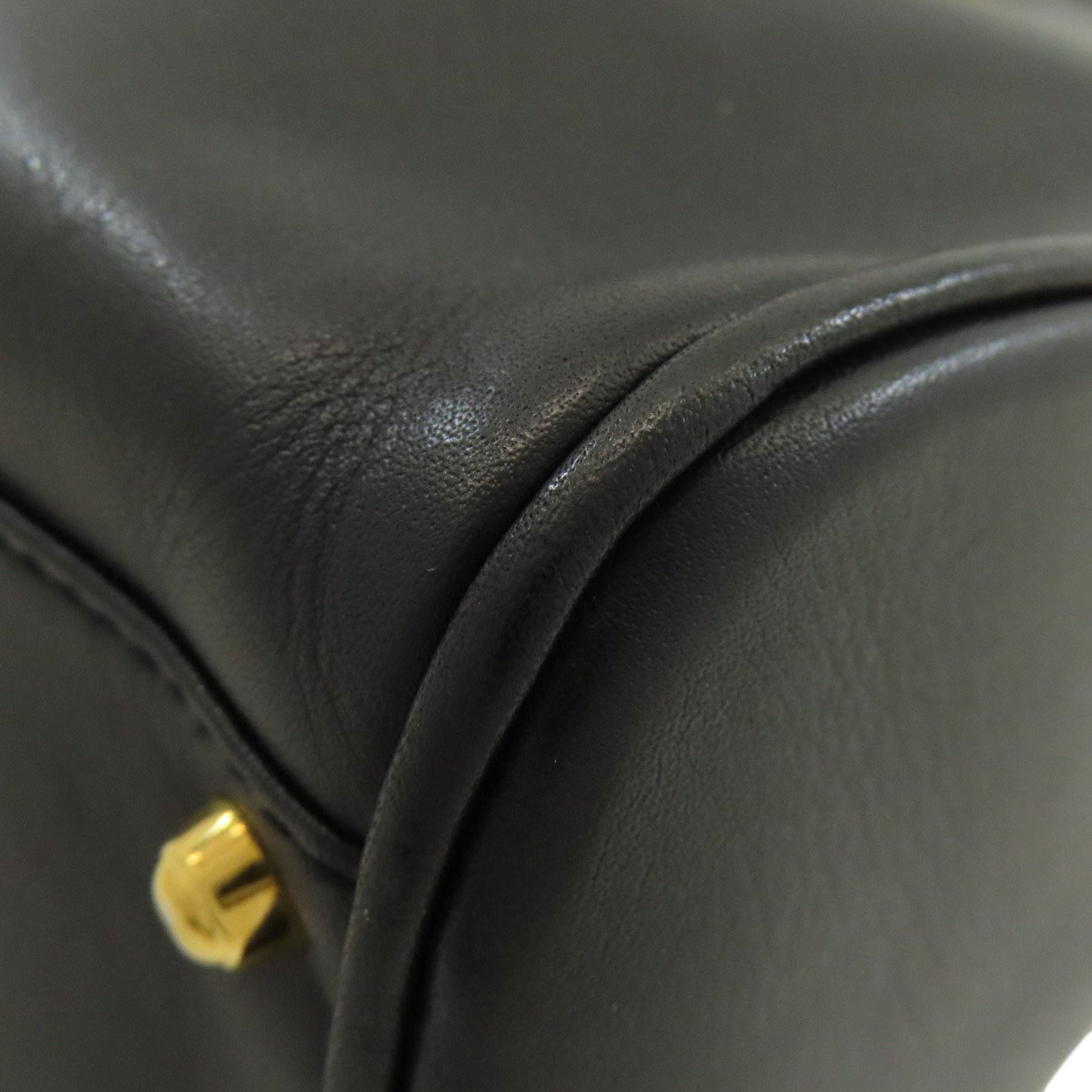 Gucci Black Leather Handbag