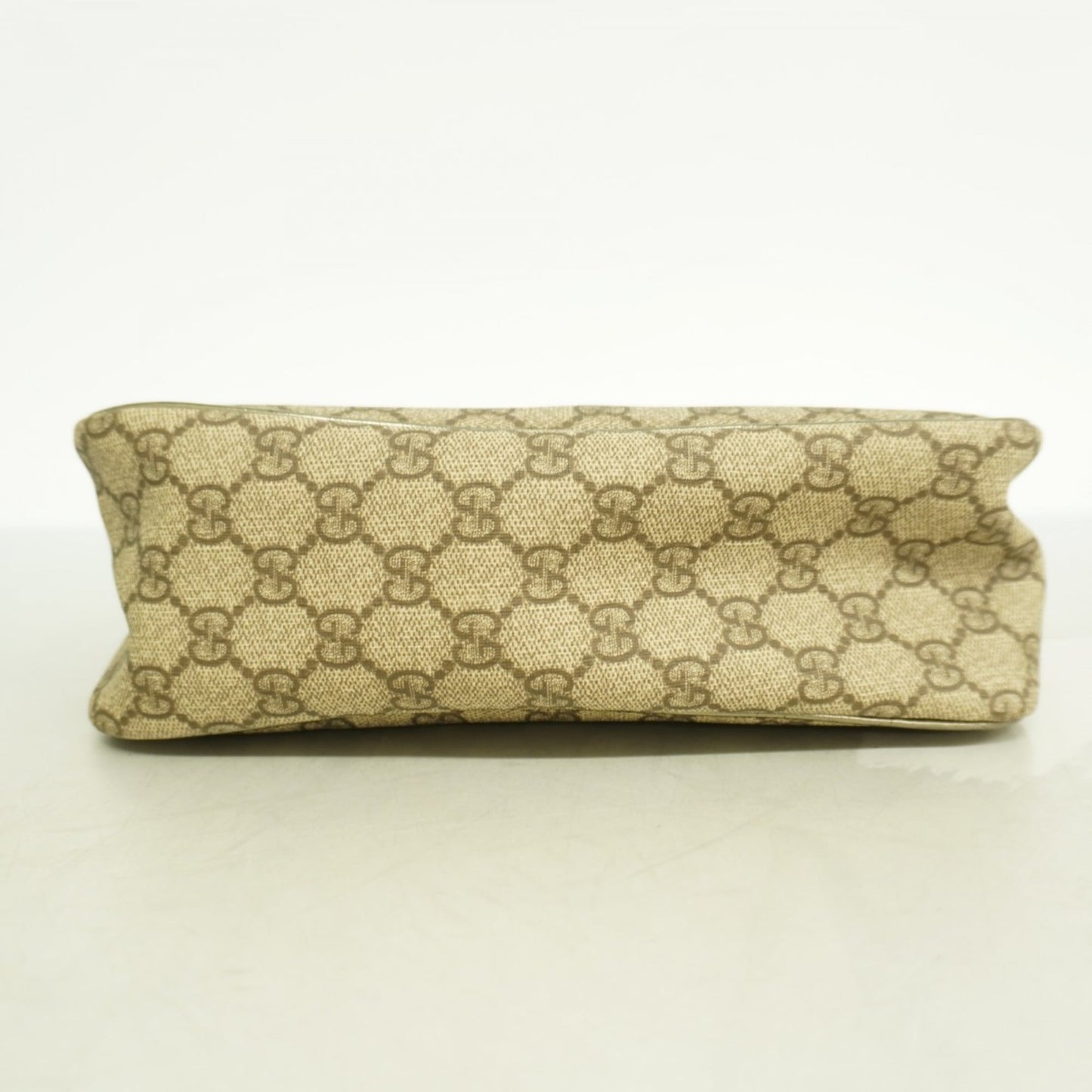 Gucci Beige Brown Pvc Handbag