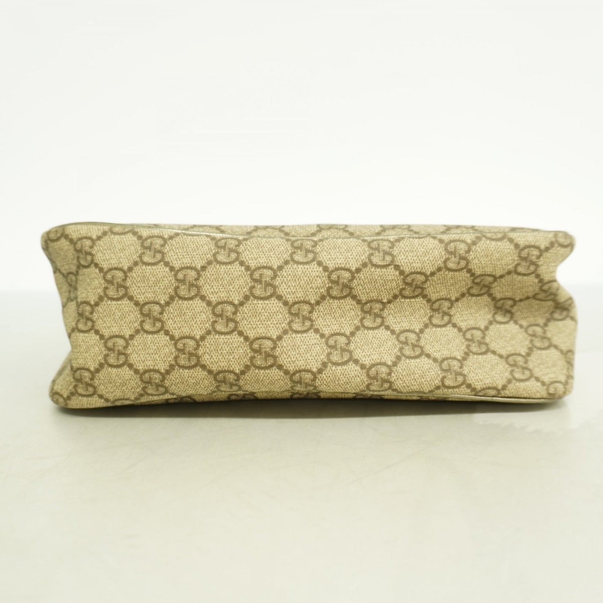 Gucci Beige Brown Pvc Handbag