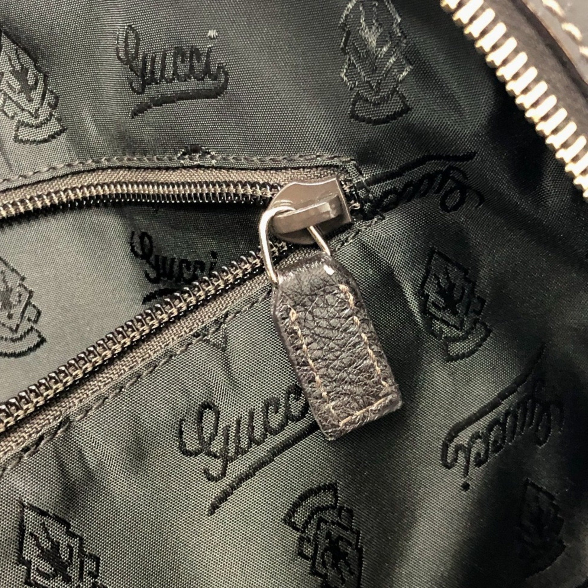 Gucci Brown Leather Briefcase Handbag