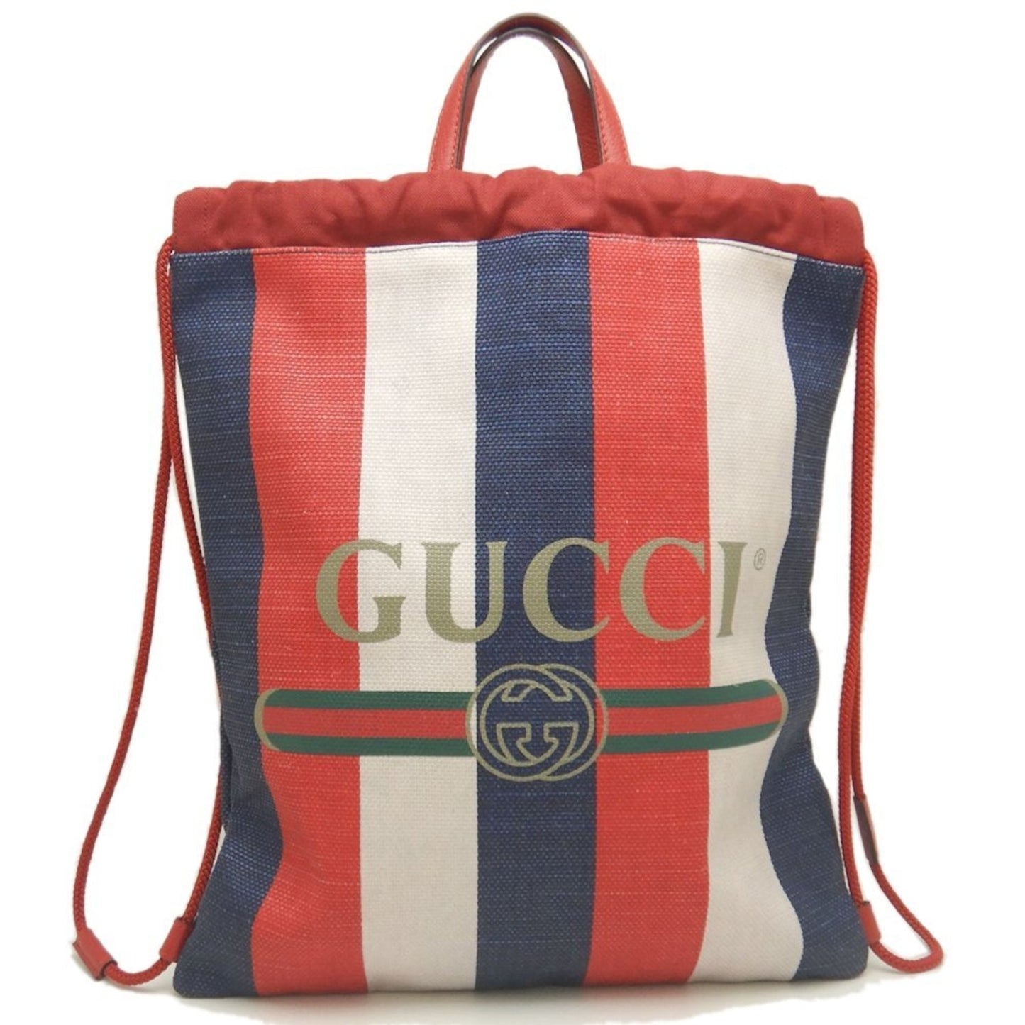 Gucci Red Color Canvas