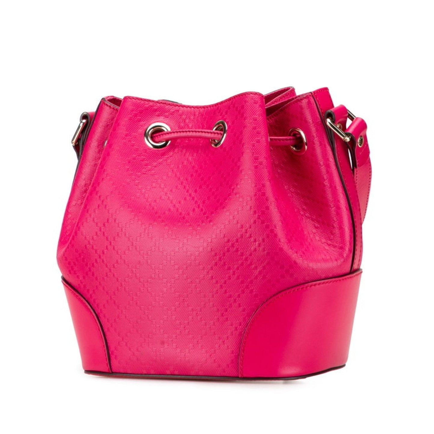 Gucci Diamante Pink Leather Shoulder Bag