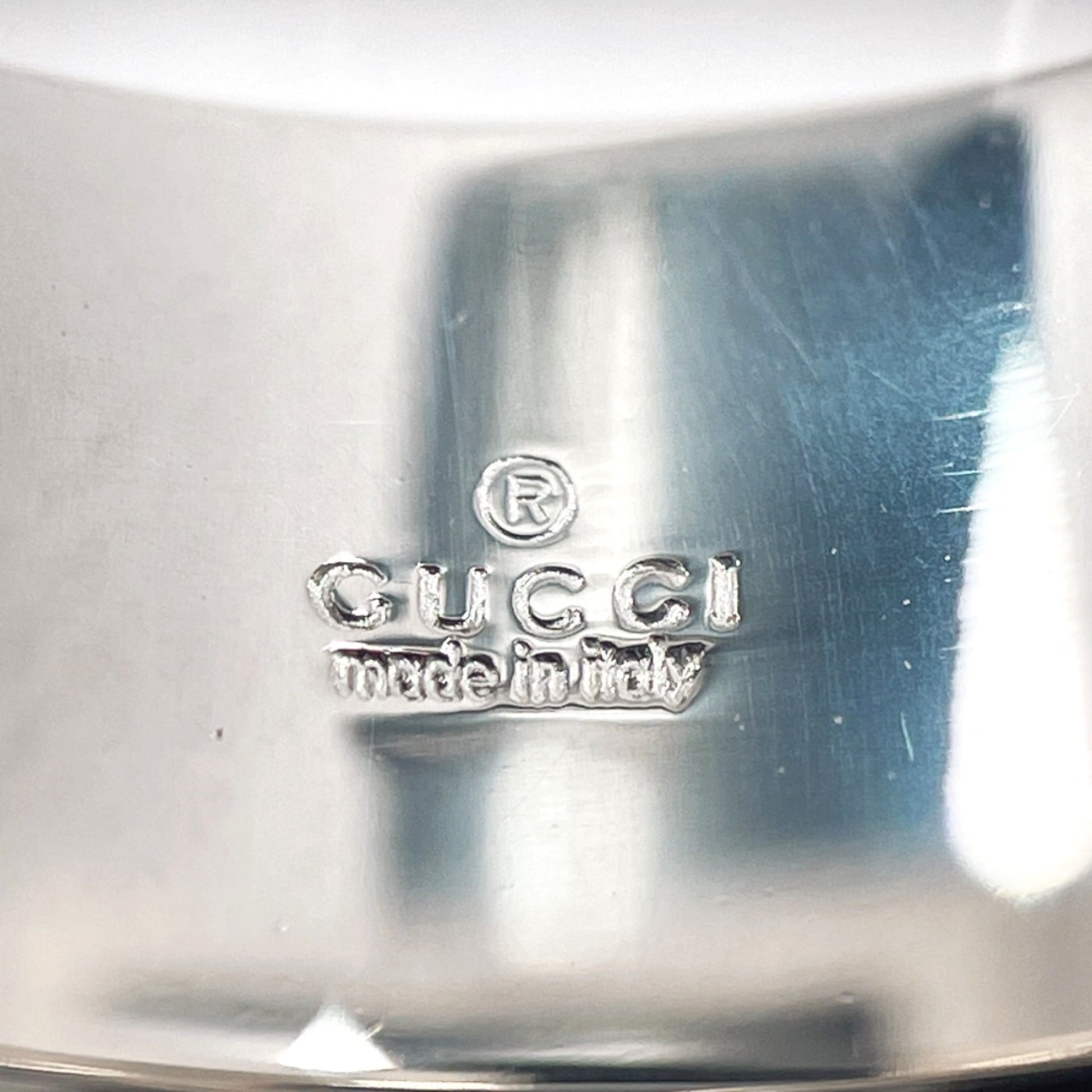 Gucci Silver Silver 925 Band Ring