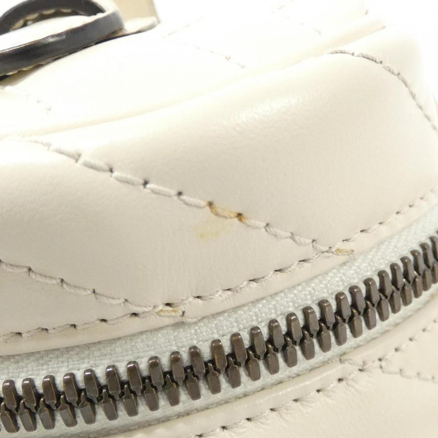 Gucci Off-White Leather Backpack