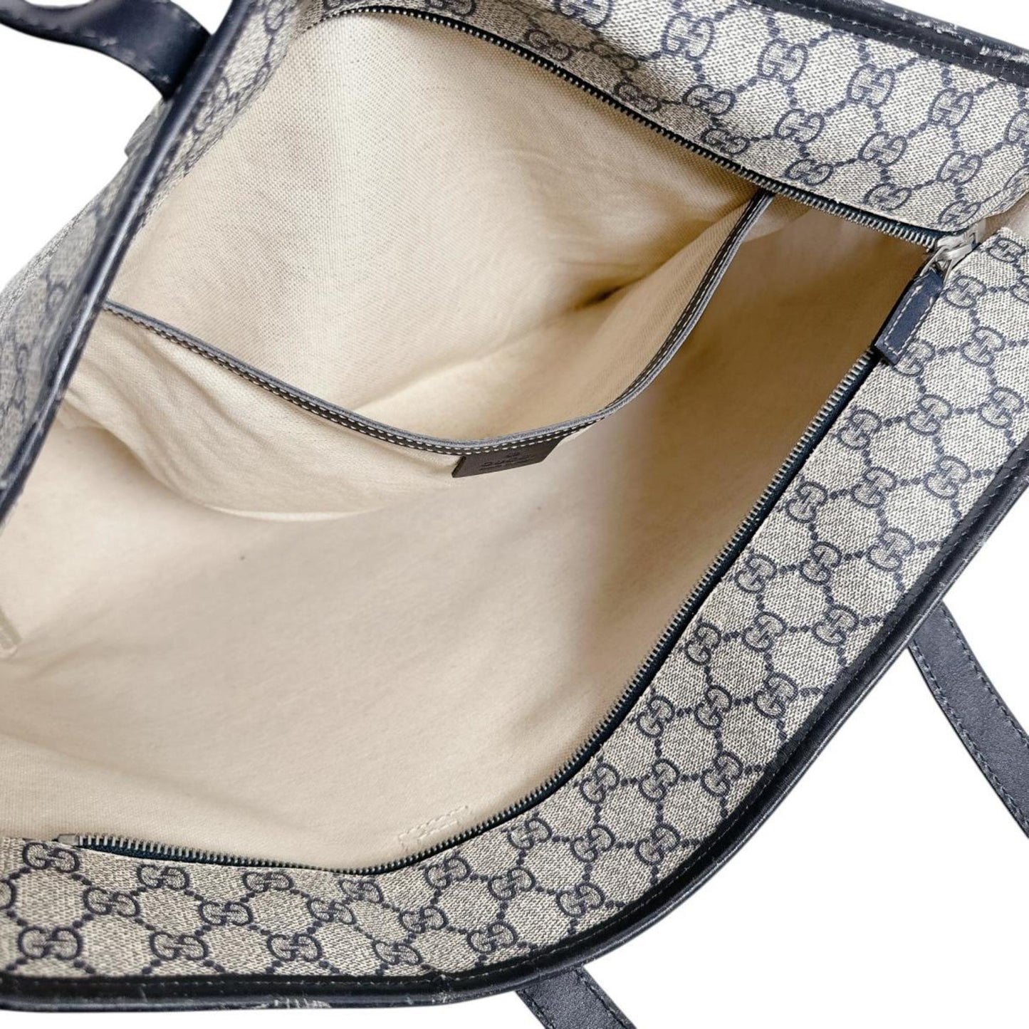 Gucci Gray Pvc Tote Bag