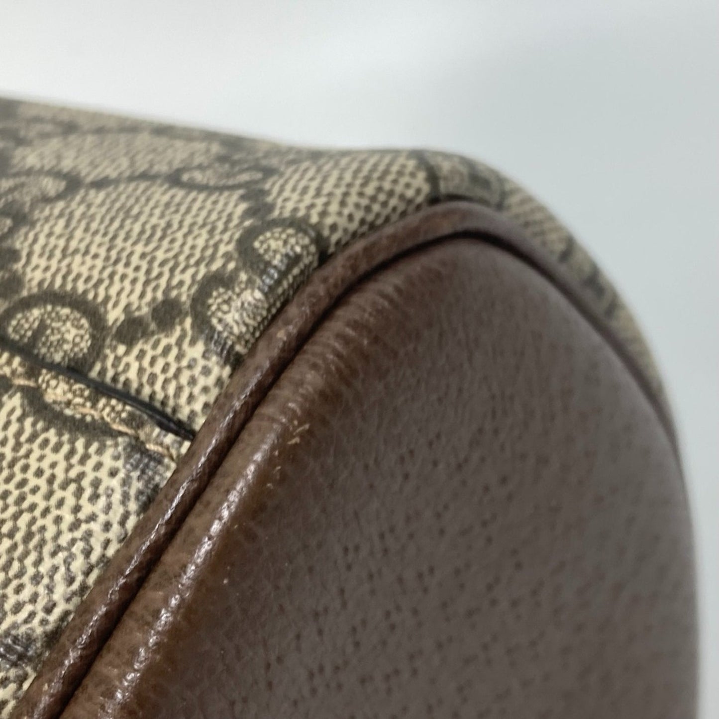 Gucci Beige Gg Supreme Handbag Vanity Bag