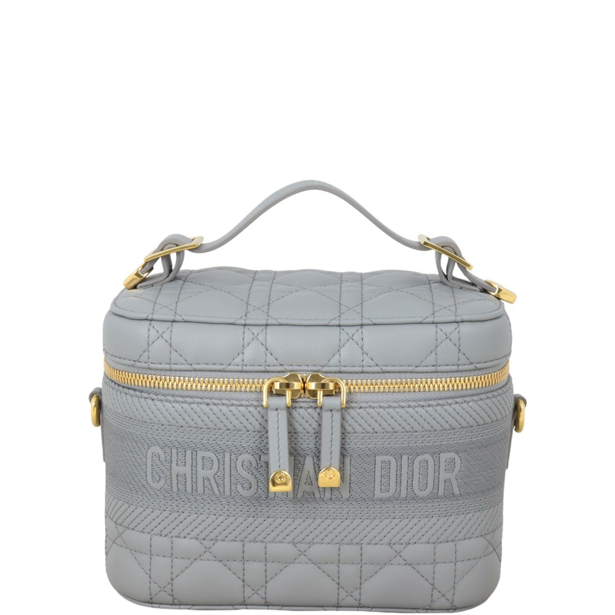 Dior travel Vanity Case Handbag Small Travel Bag