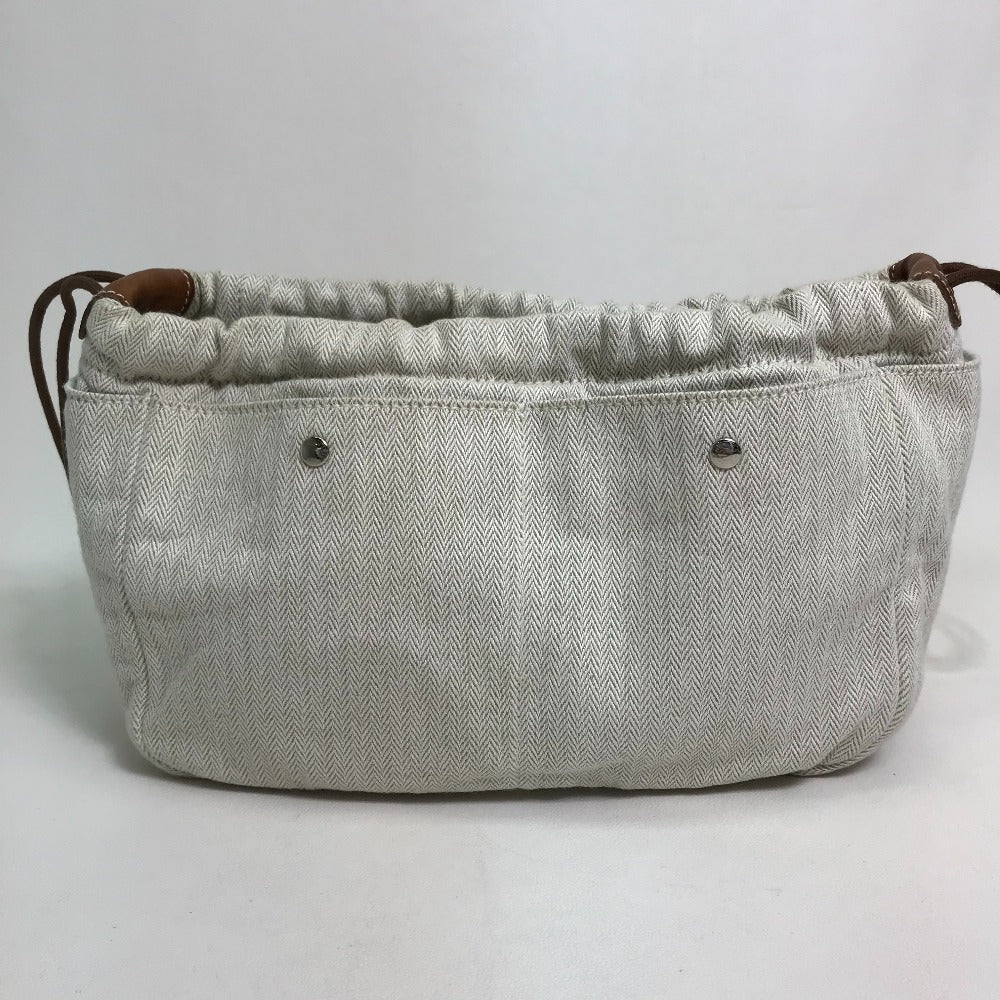 Pouch Towal Chevron Type Foolby Women Handbag Beige Travel Bag