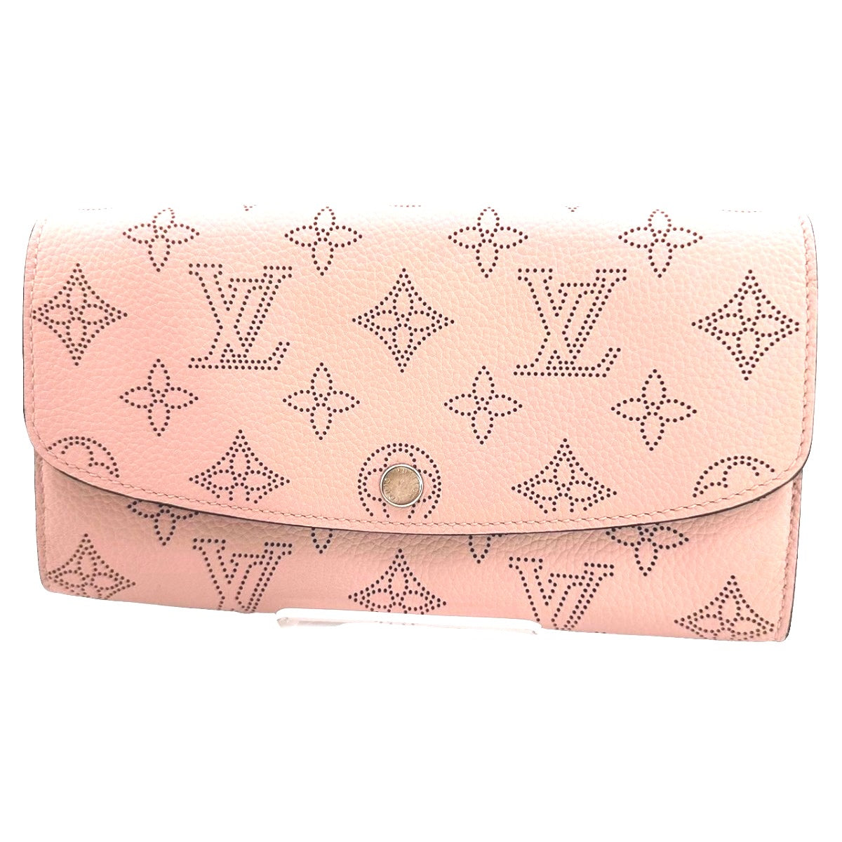 Louis Vuitton Long Purse M60145 Mahina Magnolia Monogram Wallet Case