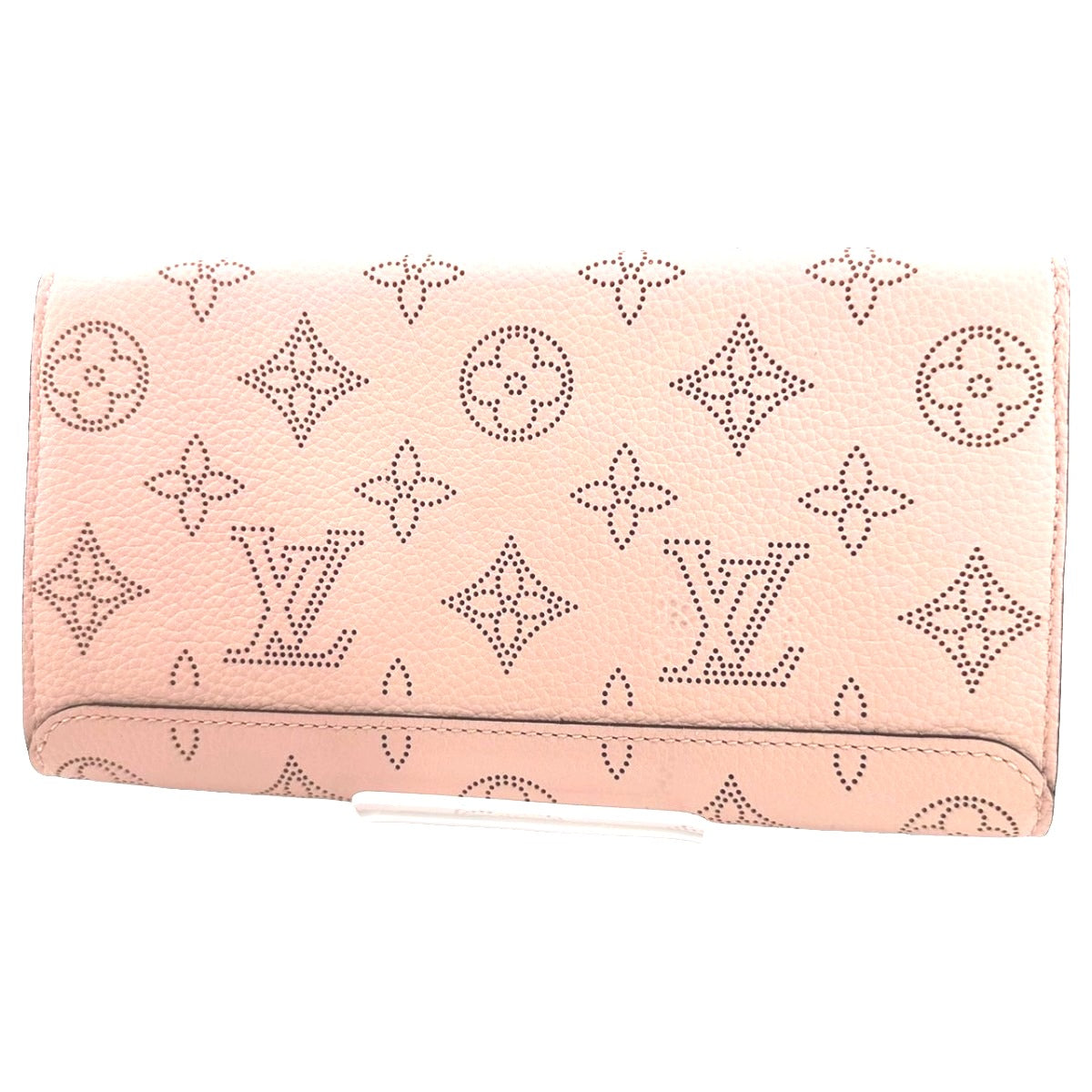 Louis Vuitton Long Purse M60145 Mahina Magnolia Monogram Wallet Case